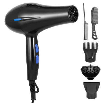 BlingBin Haartrockner Haarföhn Föhn Haare Trockner Hair Dryer Diffusor, 2000,00 W, Ionen-Haartrockner