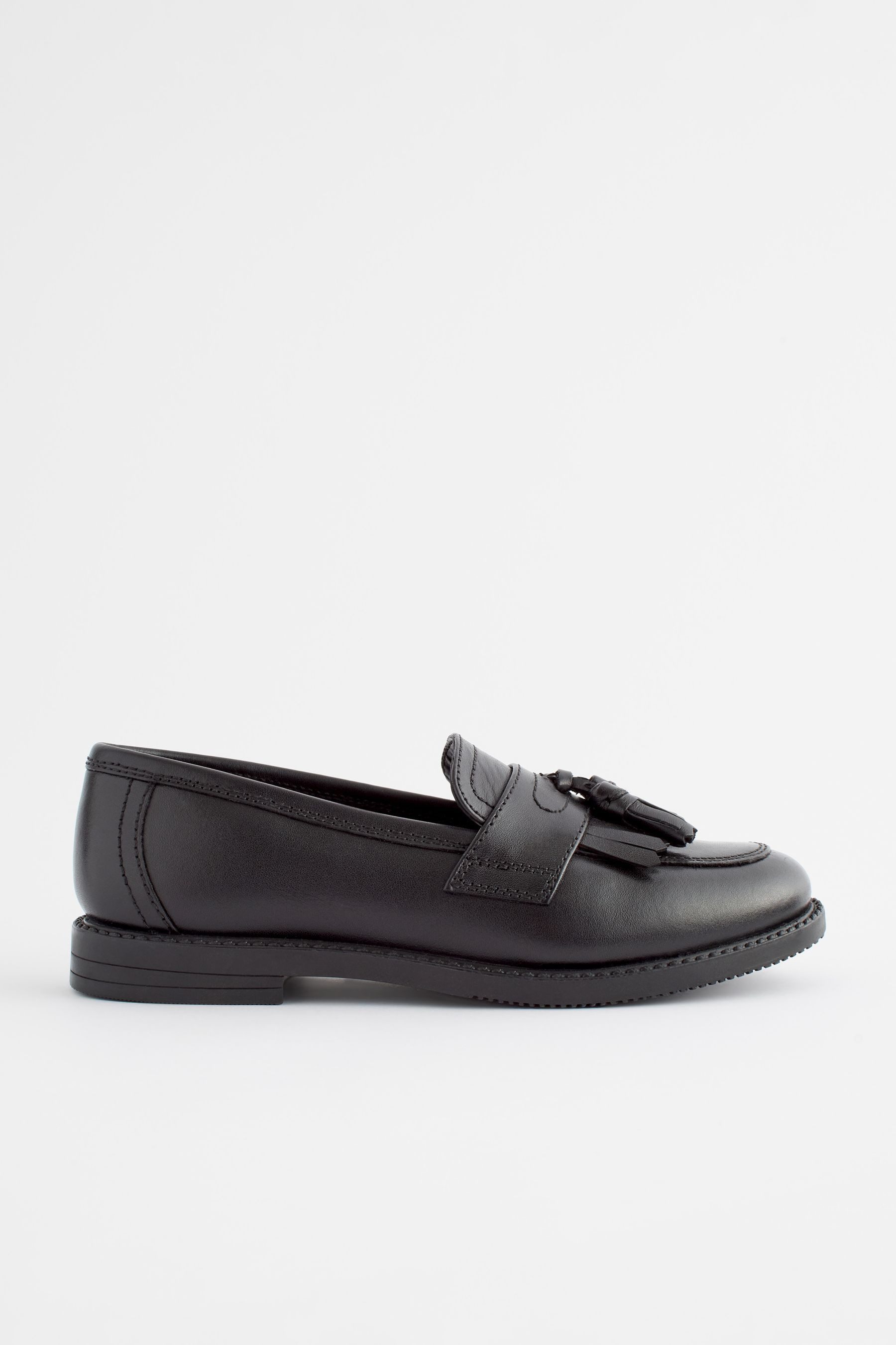 Next Leder-Loafer mit Quaste, schmale Passform Loafer (1-tlg)