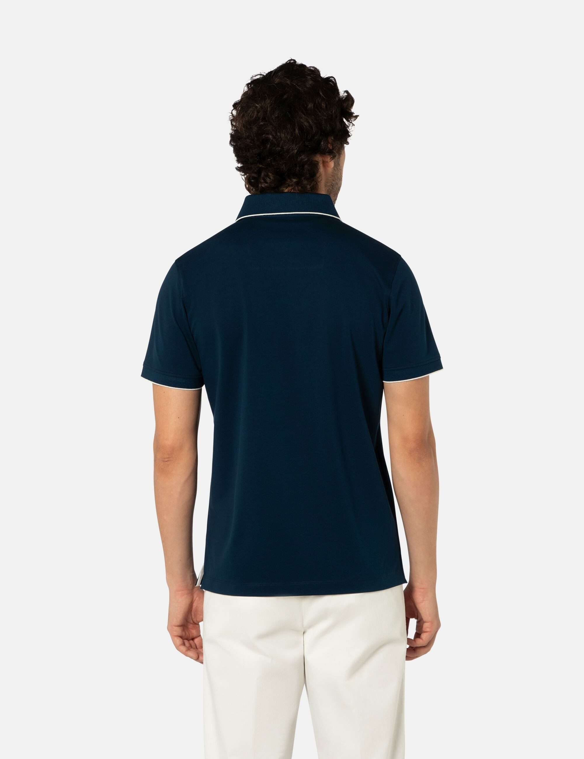 BENVENUTO. Poloshirt ALFREDO (1-tlg) aus hochwertigem Baumwollstretch
