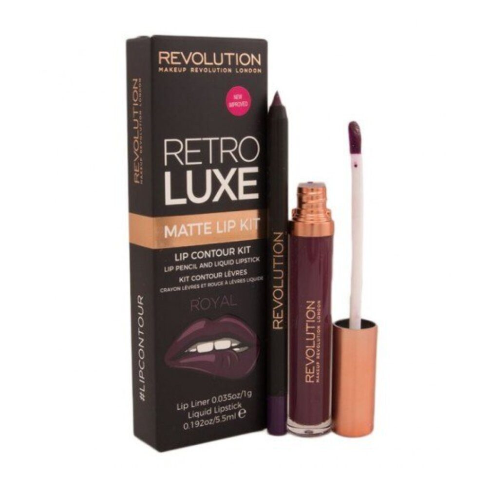 MAKE UP REVOLUTION Make-up Set Set Makeup Revolution: Retro Luxe, Lipstick 5.5ml + Lip Liner 1 g