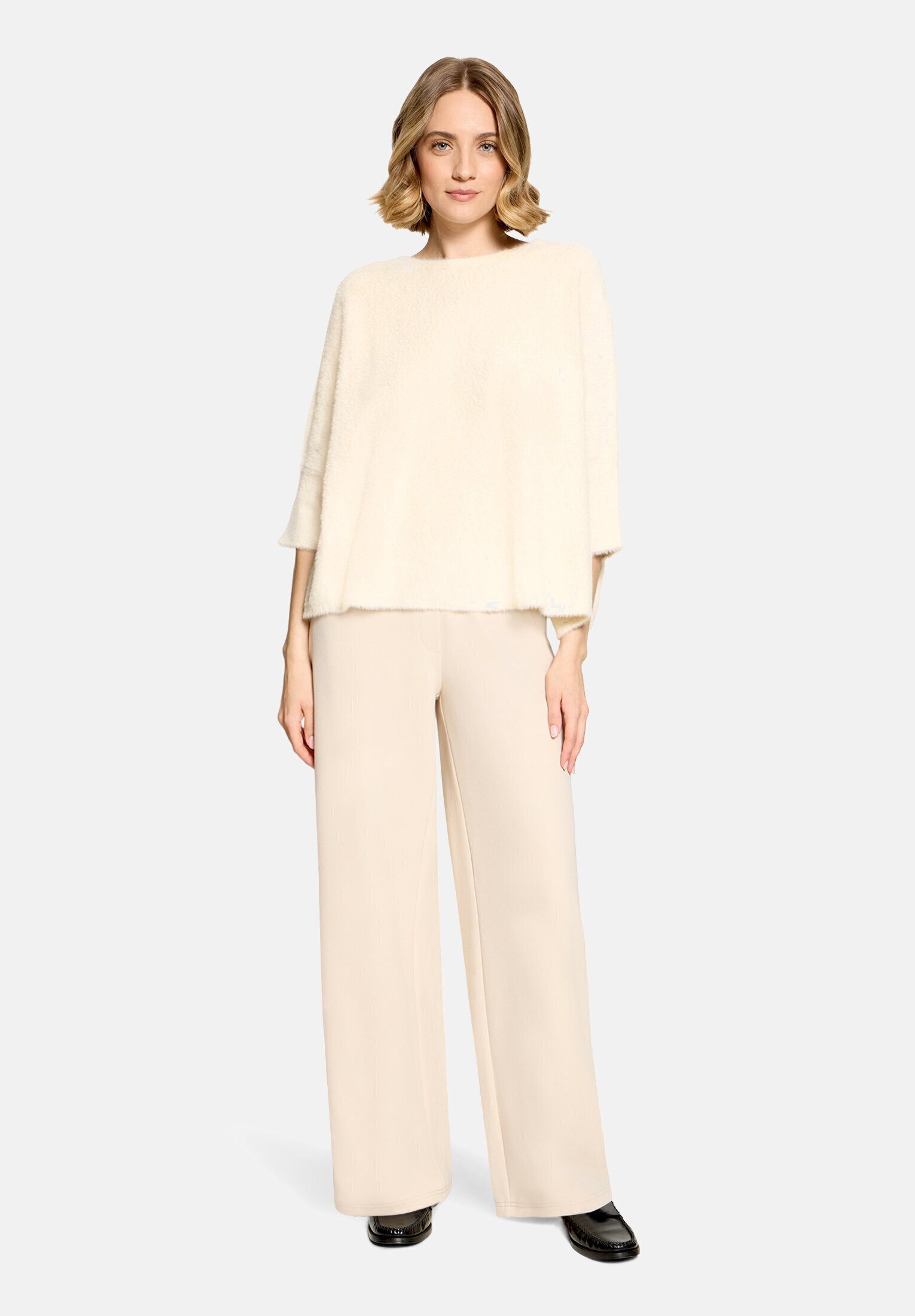 Betty Barclay Strickpullover Damen mit U-Boot-Ausschnitt (1-tlg)