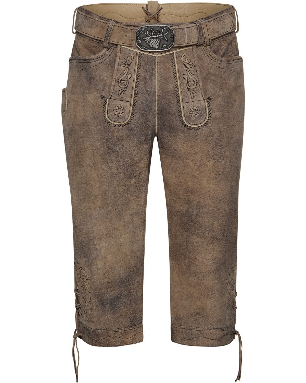 Spieth & Wensky Trachtenlederhose Kniebundhose Fitzwilliam