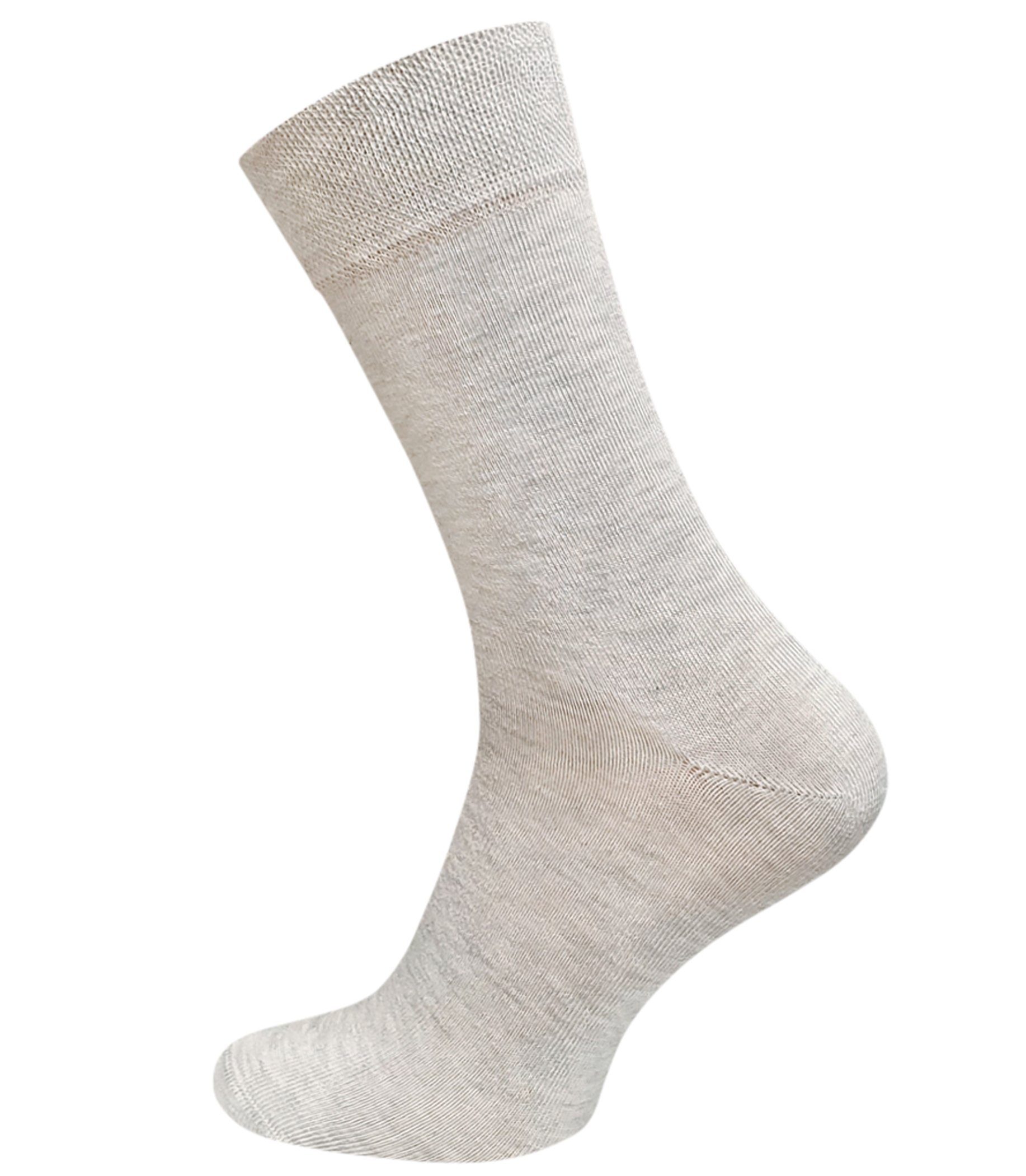 Cotton Prime® Socken ohne Gummibund (6-Paar) weiche Baumwollqualität – Bild 3 von 3