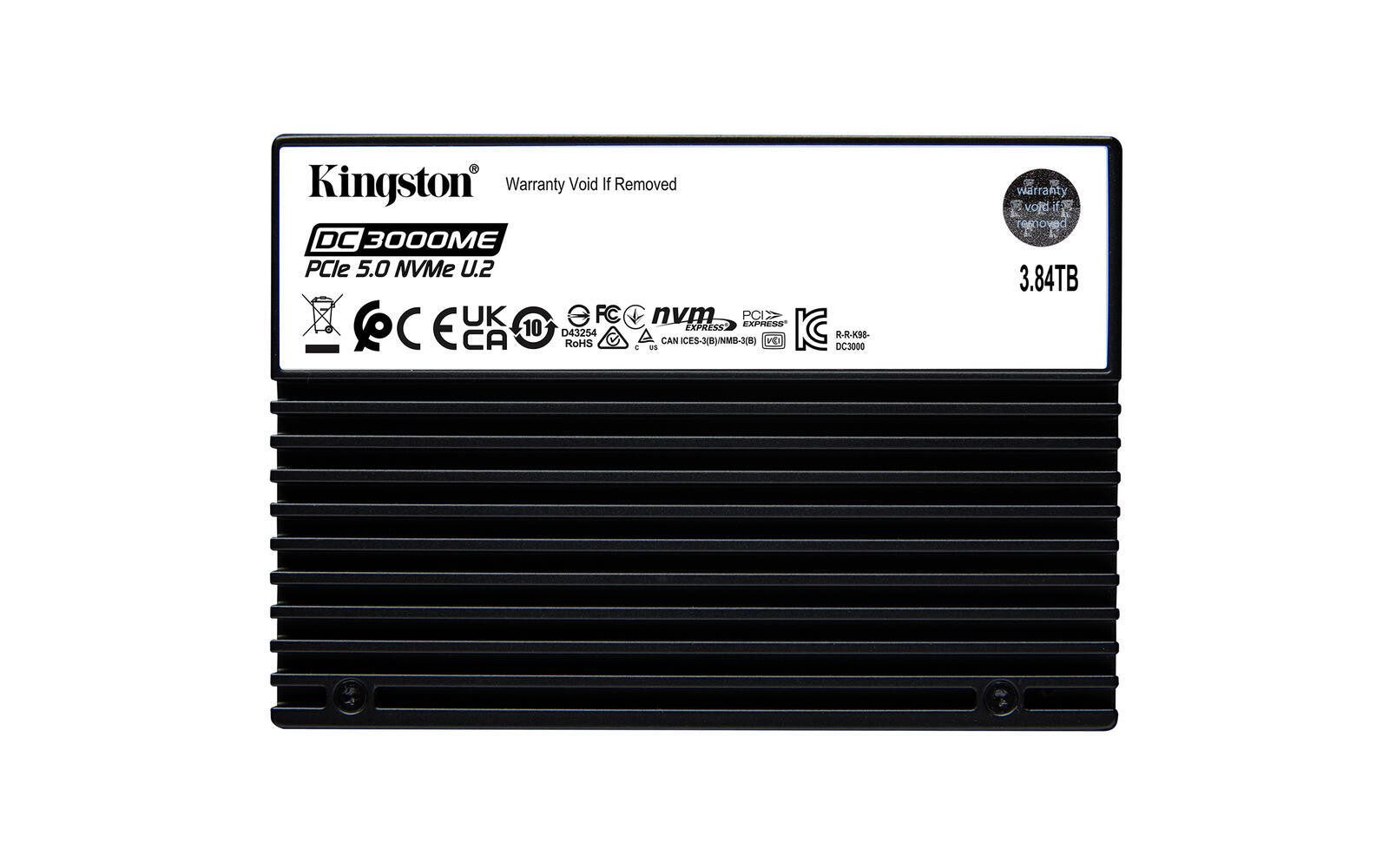 Kingston 3,84TB DC3000ME U.2 PCIe 5.0 NVMe TCG Opal Enterpr interne SSD