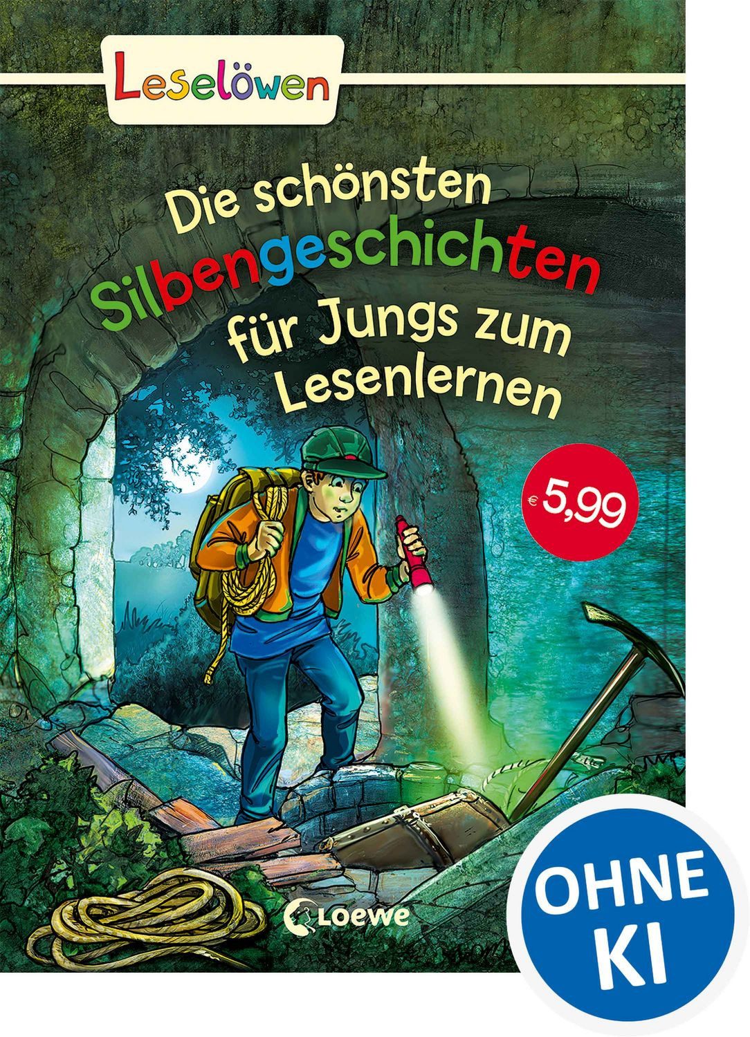 Kinderbuch Leselöwen - Das Original: Die schönsten Silbengeschichten für Jungs zu Michaela Hanauer, Thilo, Alexandra Fischer-Hunold