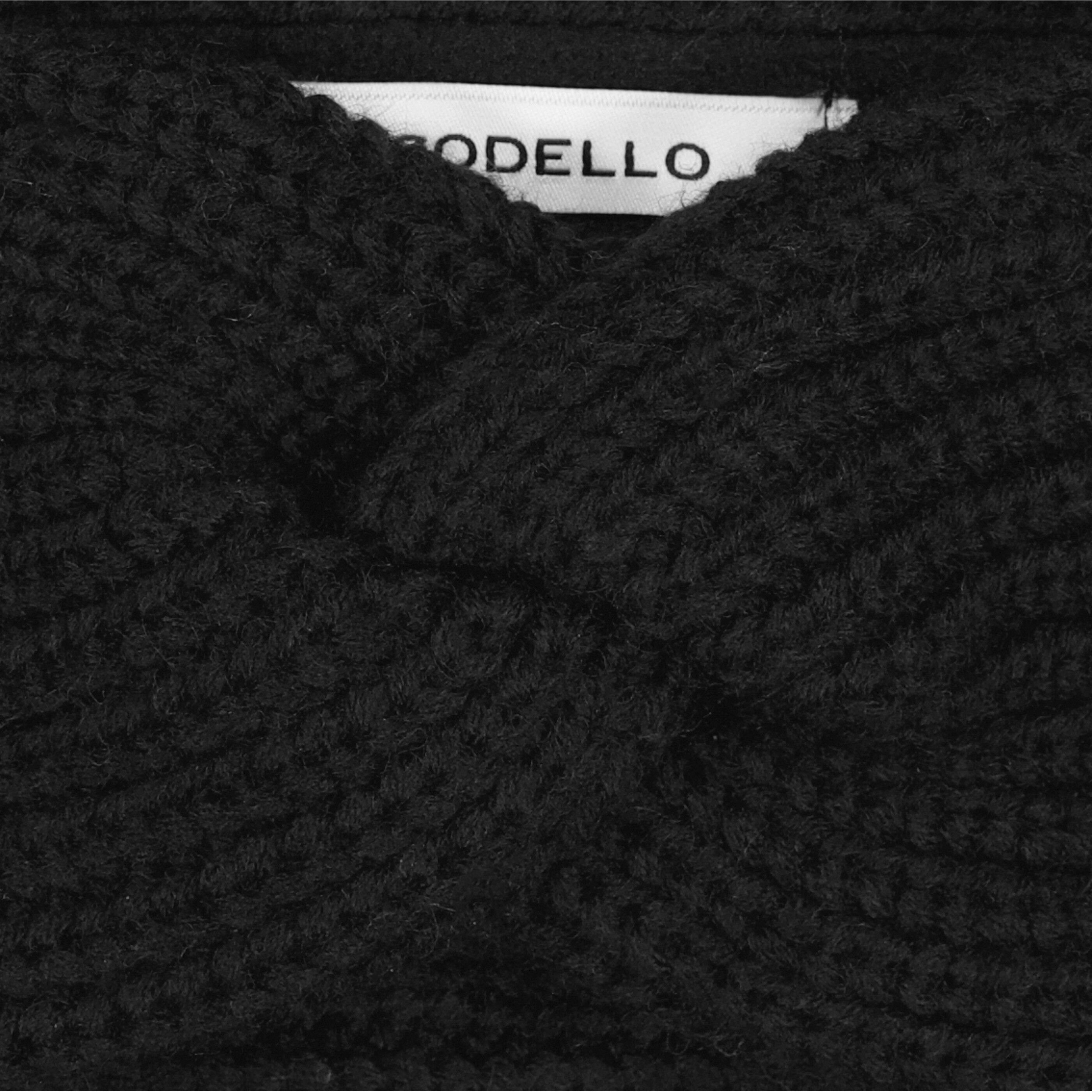 Codello Stirnband im Turban-Stil schwarz