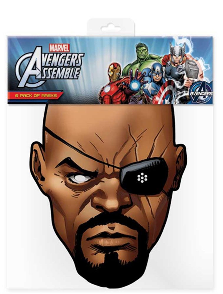 Verkleidungsmaske Marvel - Masken - Fury - Maske