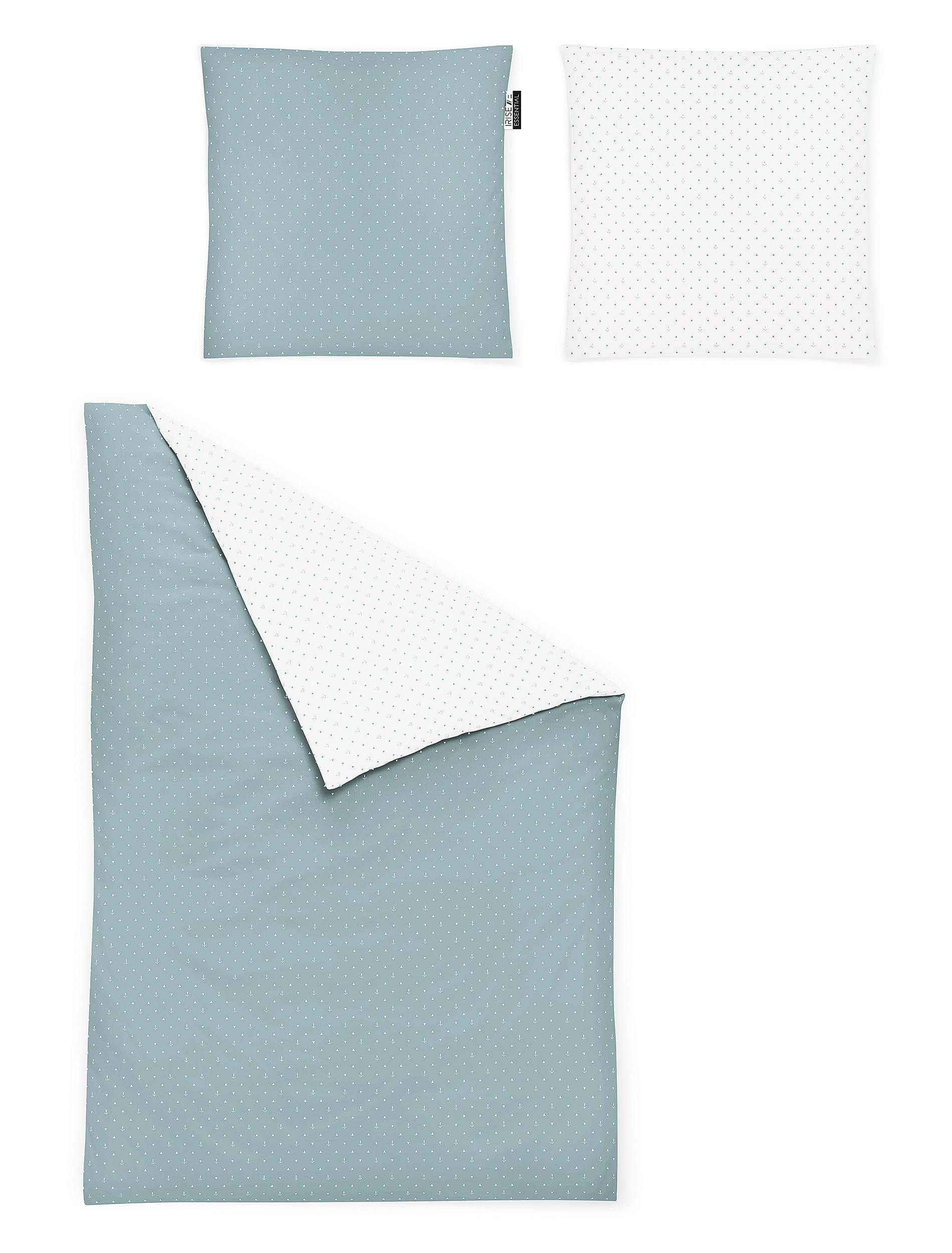 Irisette Wendebettwäsche Jessica, Mako-Satin, 2 teilig, zeitlose Instagram-Blogger-Kollektion