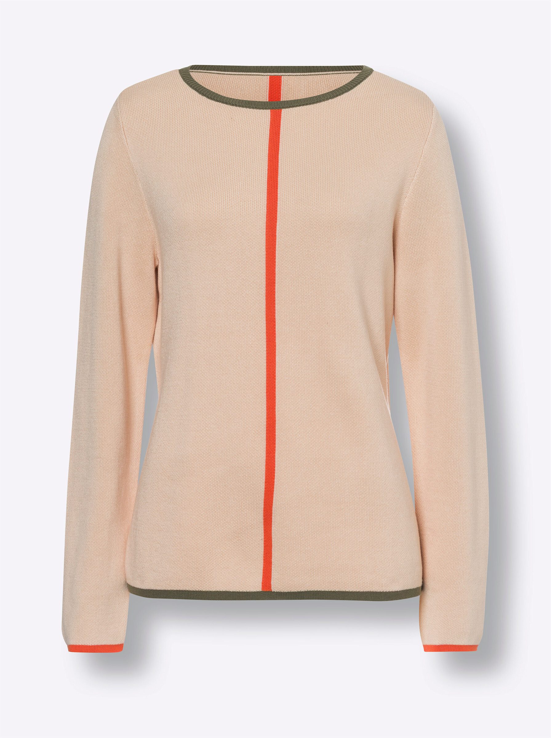 heine Strickpullover Pullover Langarm Jacquard