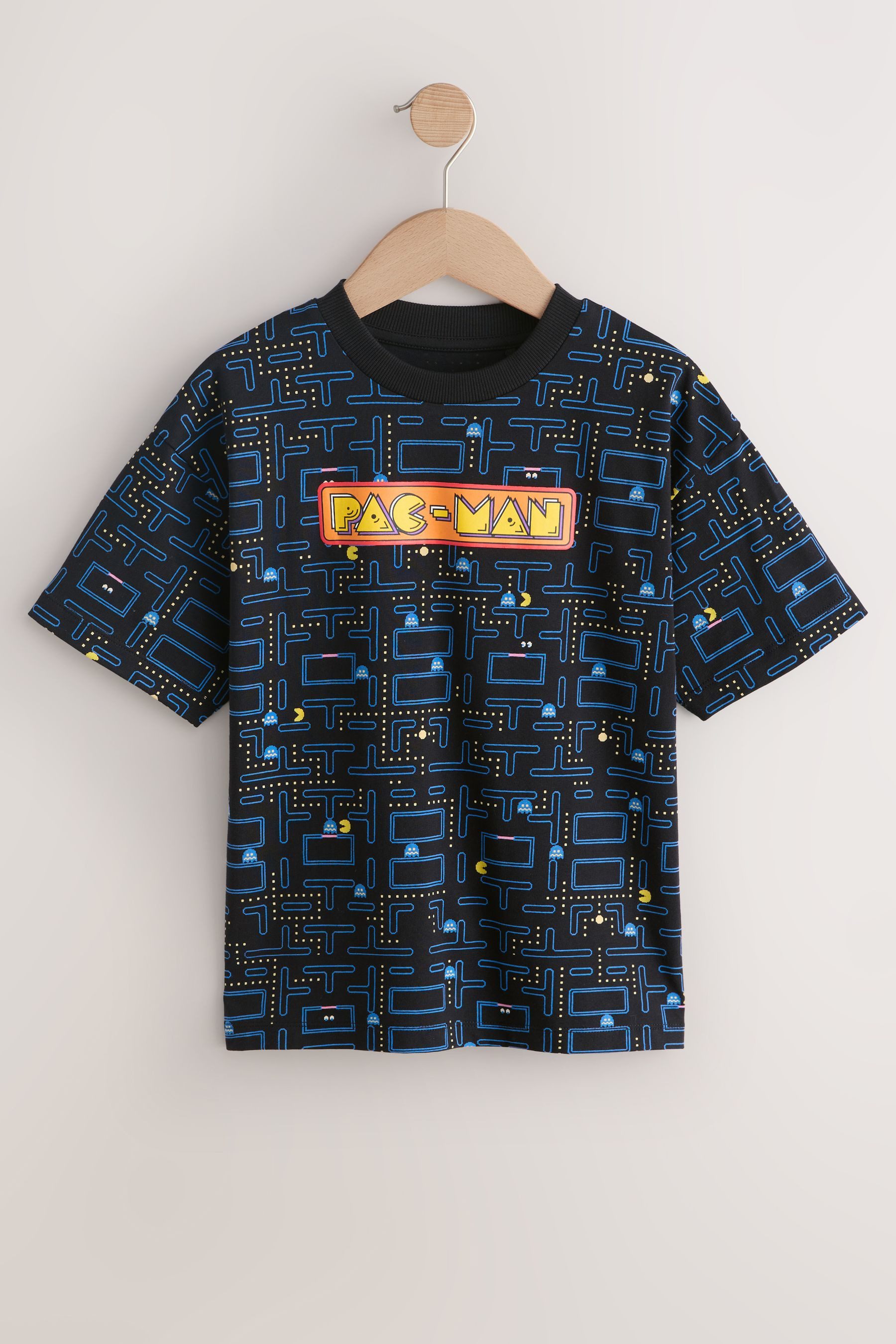 Next T-Shirt Offiziell lizenziertes T-Shirt, Pac Man (1-tlg)