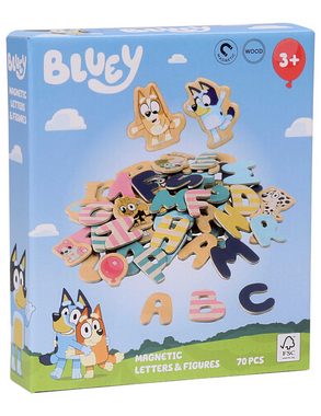 Bluey Lernspielzeug Magnetbuchstaben Bluey (70 Teile, 1-St)
