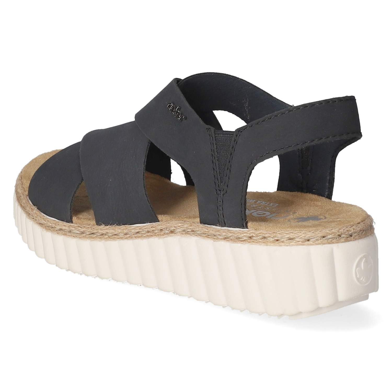 Rieker Rieker 69264-14 Damen Synthetik blue Sandalette