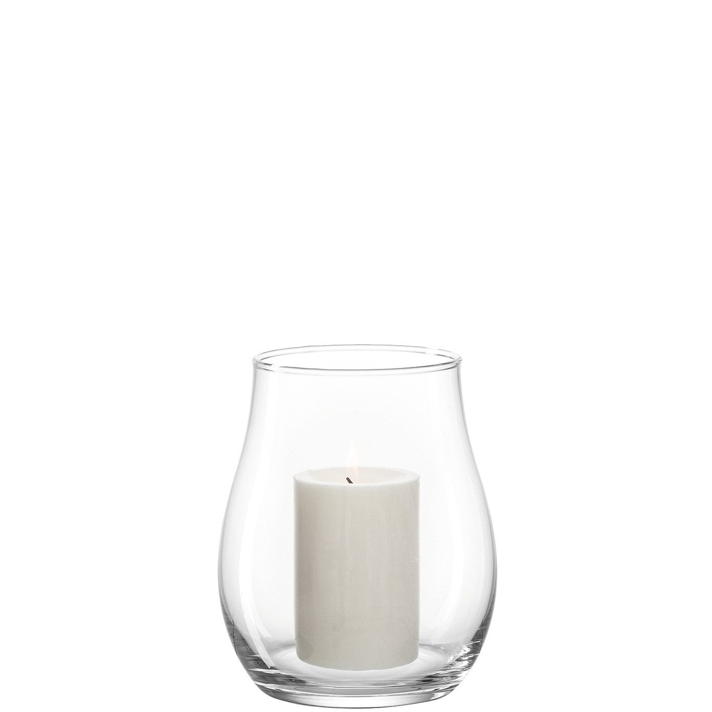 LEONARDO Windlicht Торшери GIARDINO, für Stumpenkerzen (1 St), Vase aus Glas, Spülmaschinenfest