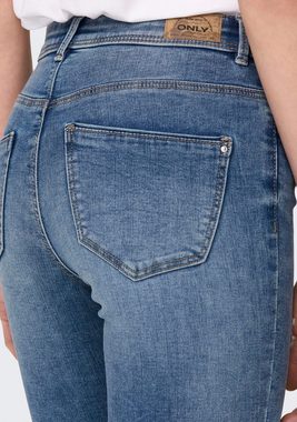 ONLY Skinny-fit-Jeans ONLWAUW MID SK DESTROY DNM BJ210 mit Destroyed Effekt