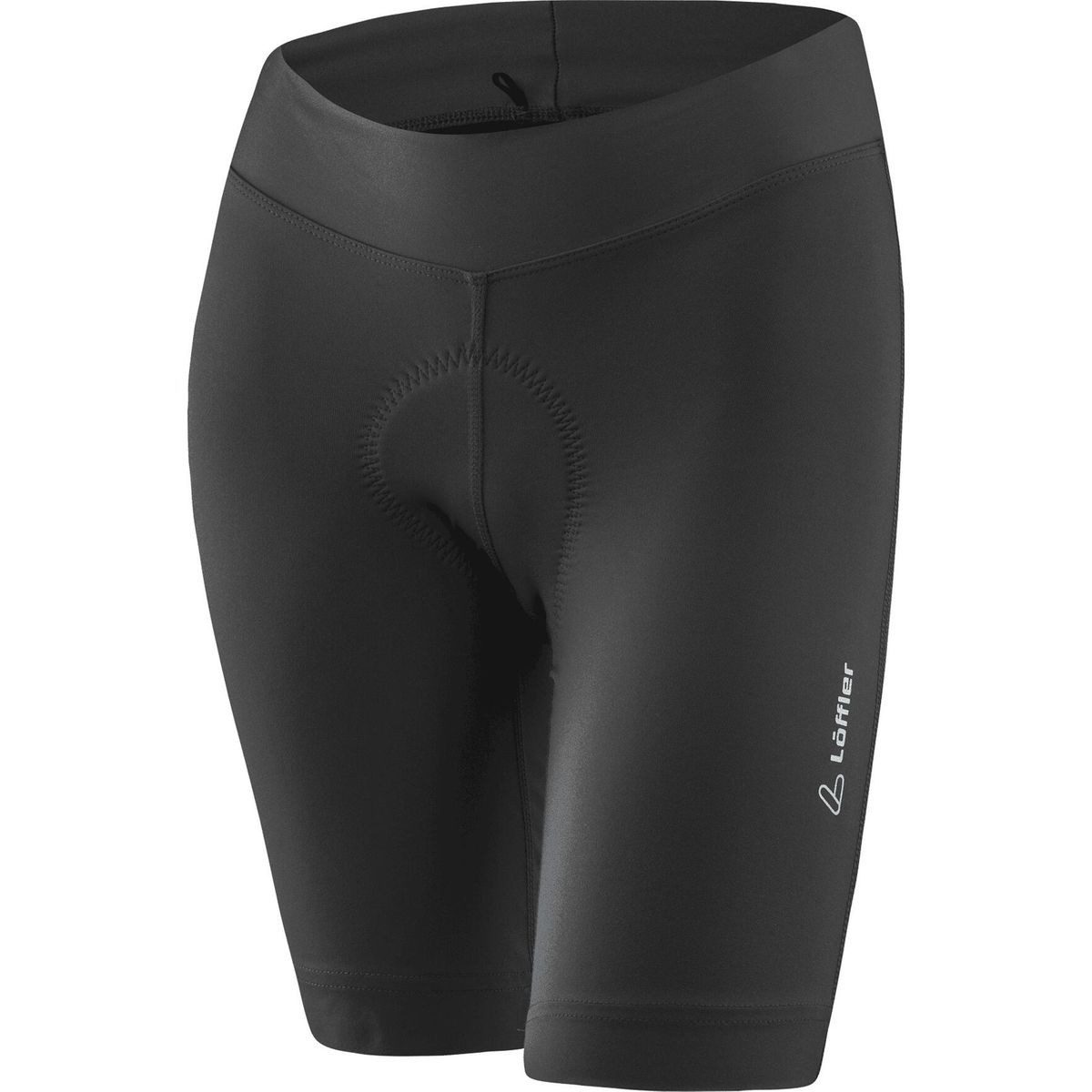 Löffler Fahrradhose Women Bike Tights Basic Hochelastische Damen-Radhose mit schnelltrocknendem Material und