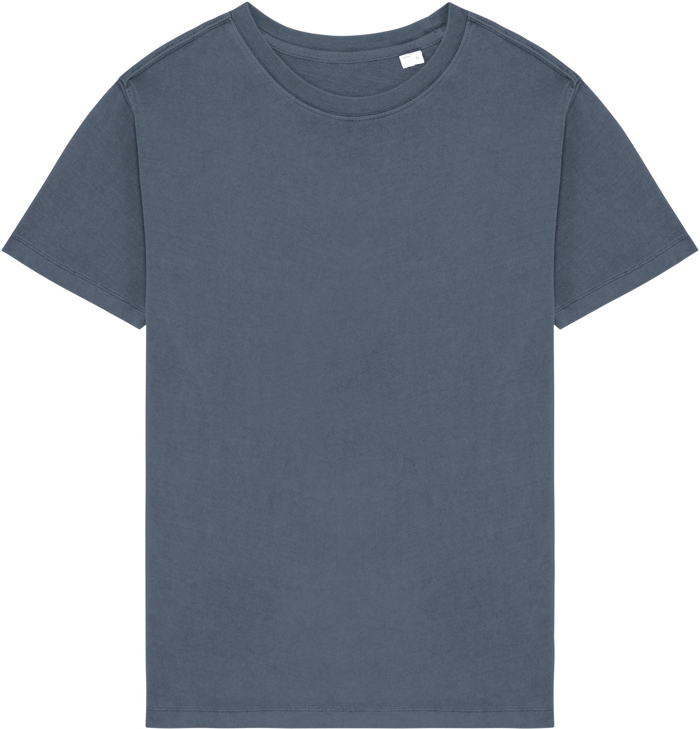 Native Spirit Rundhalsshirt Ausgewaschenes Damen-T-Shirt