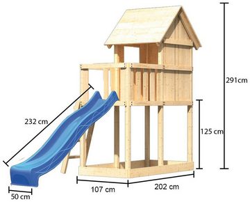 KONIFERA Spielturm Finni, BxTxH: 107x202x291 cm