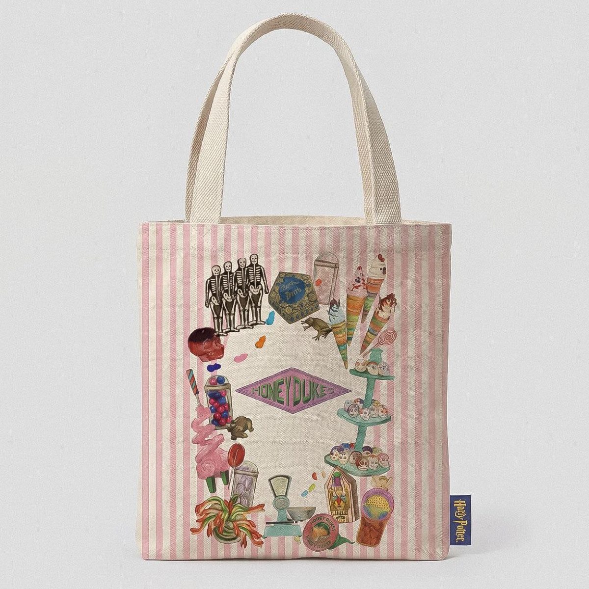 Harry Potter Shopper Bag Erwachsene Tragetasche für Einkauf Alltag Freizeit unterwegs