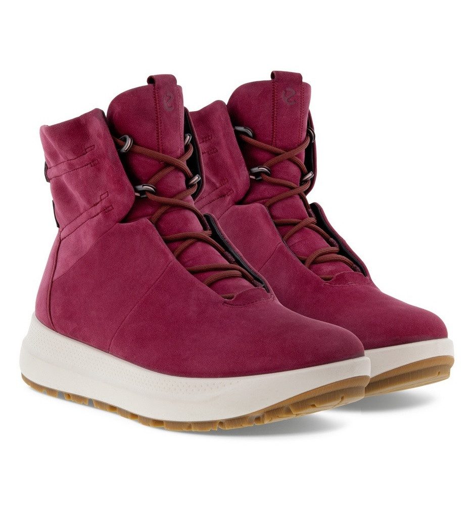 Solice Mid GTX (Yak-Leder, wasserdicht) pinkrot Damen Winterstiefel