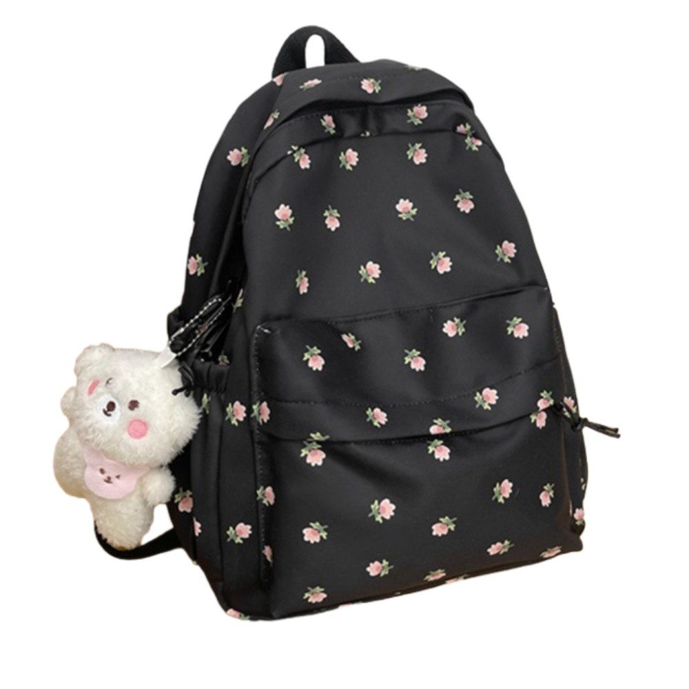 Coonoor Schulrucksack Rucksack mit niedlichem Plüschtier,Laptop-Tasche,Freizeitrucksack