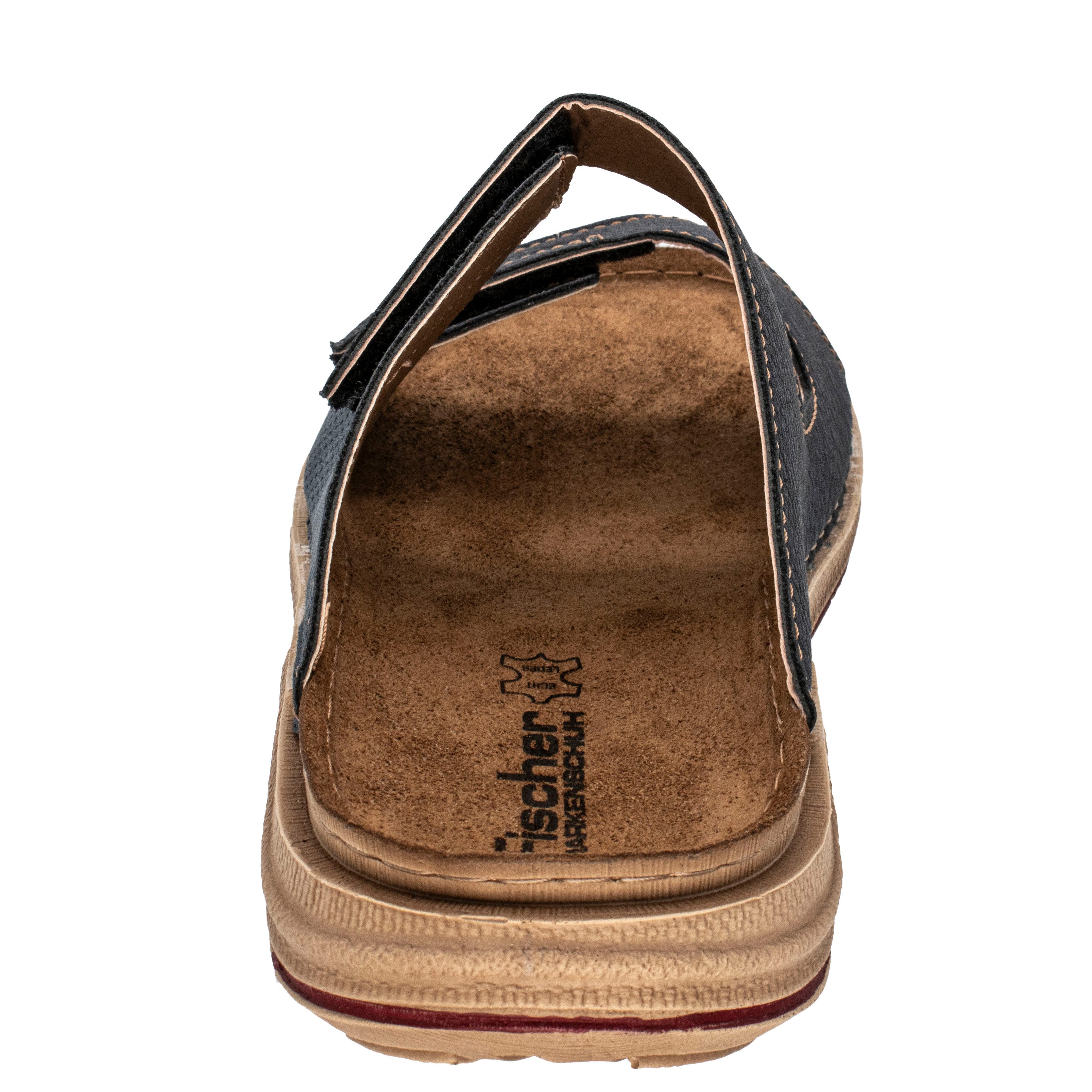 Fischer-Markenschuh Franz Pantolette aus Nappalino, mit Synthetik-Futter, mit gepolstertem Lederfußbett – Bild 5 von 5