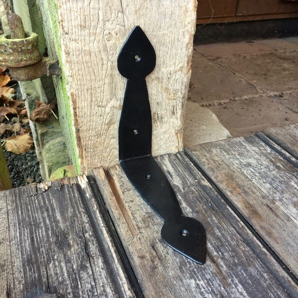 Fensterbeschlag Winkel Eckversteifung antik Eisenwinkel Stuhlbänder Fensterwinkel