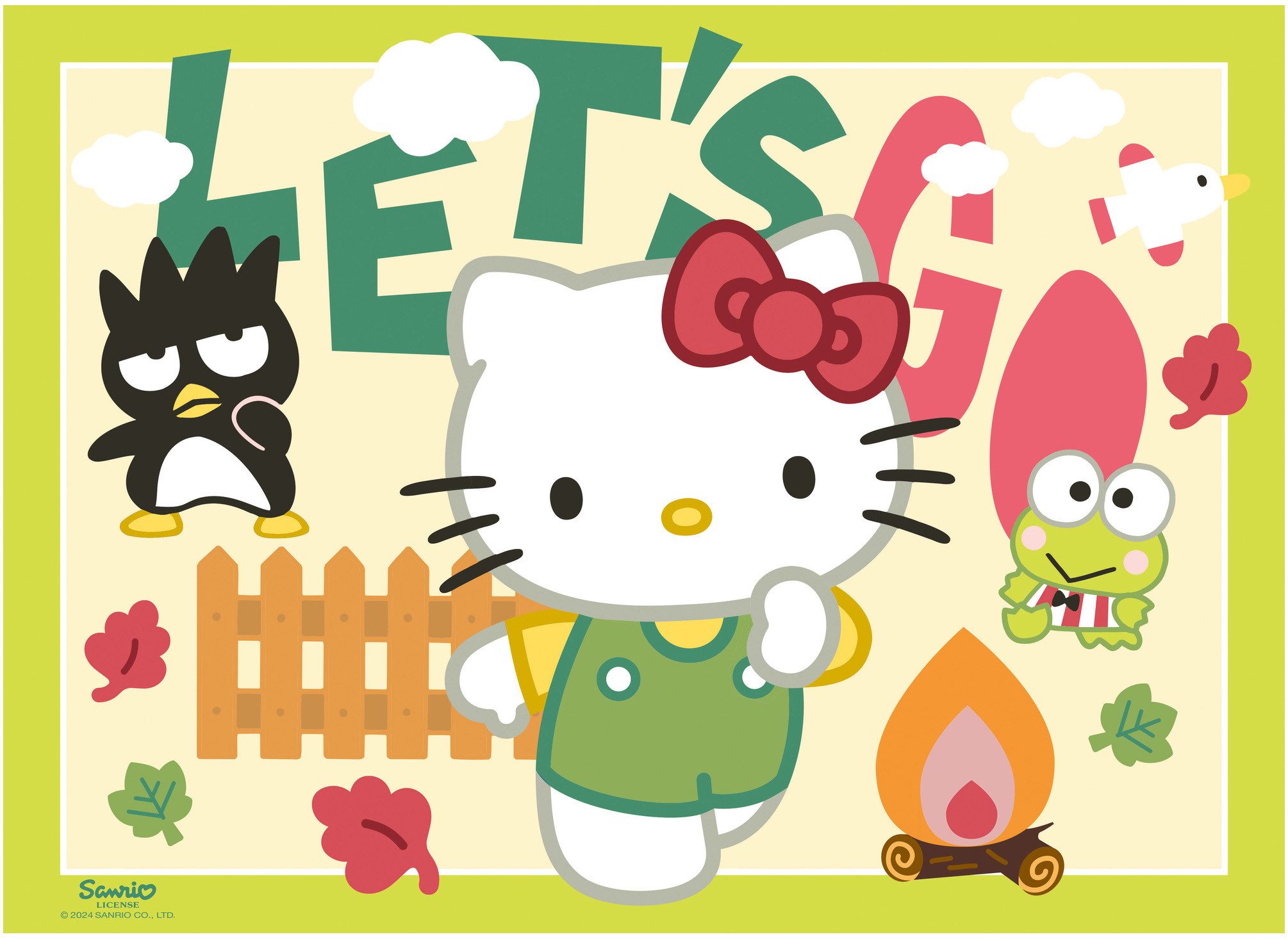 Ravensburger Puzzle Los geht's, Hello Kitty!, 400 Puzzleteile, Made in Europe