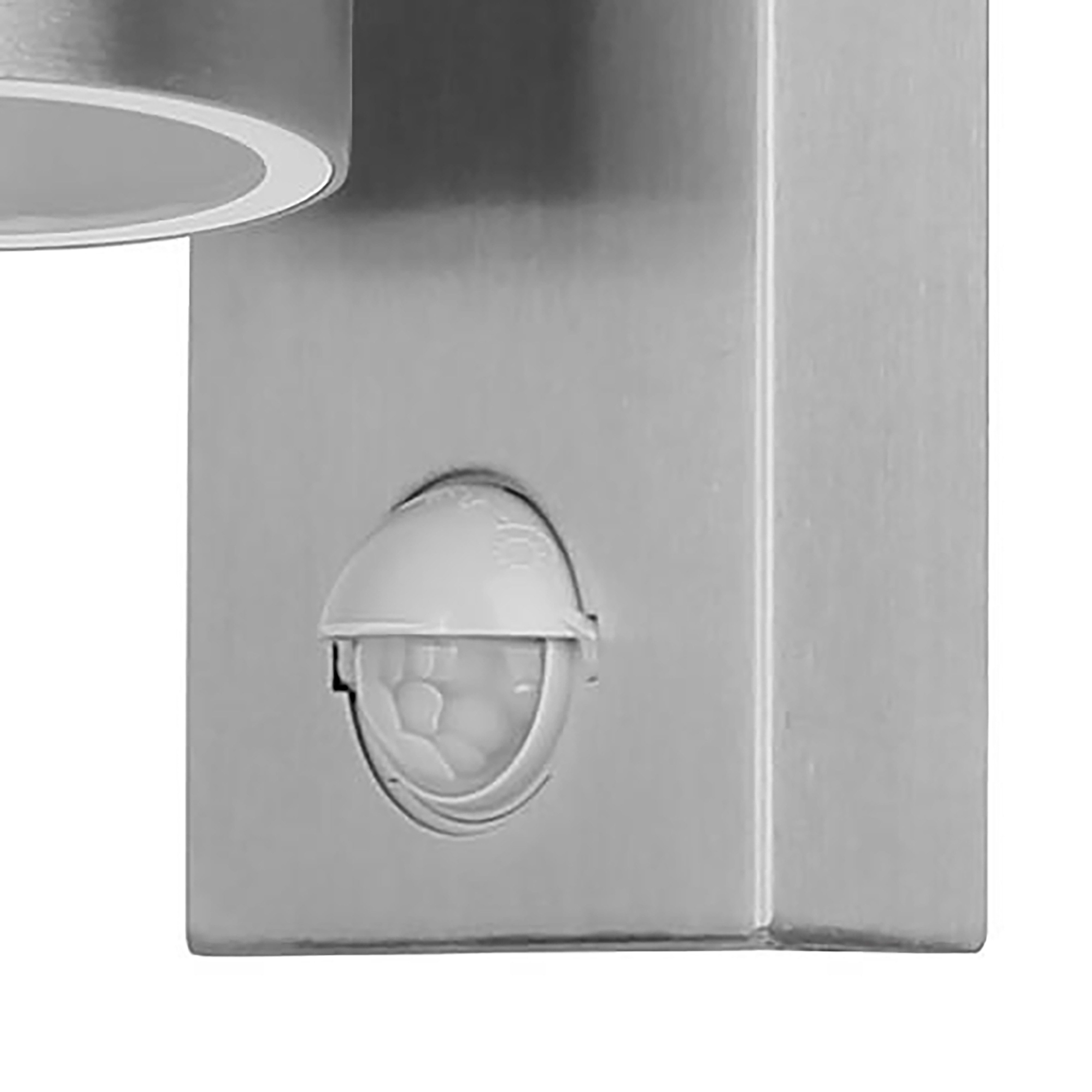 Grafner Außen-Wandleuchte Wandlampe mit Bewegungsmelder Edelstahl Up&Down 26APIR, Bewegungsmelder, ohne Leuchtmittel, Je nach Leuchtmittel – Bild 4 von 5