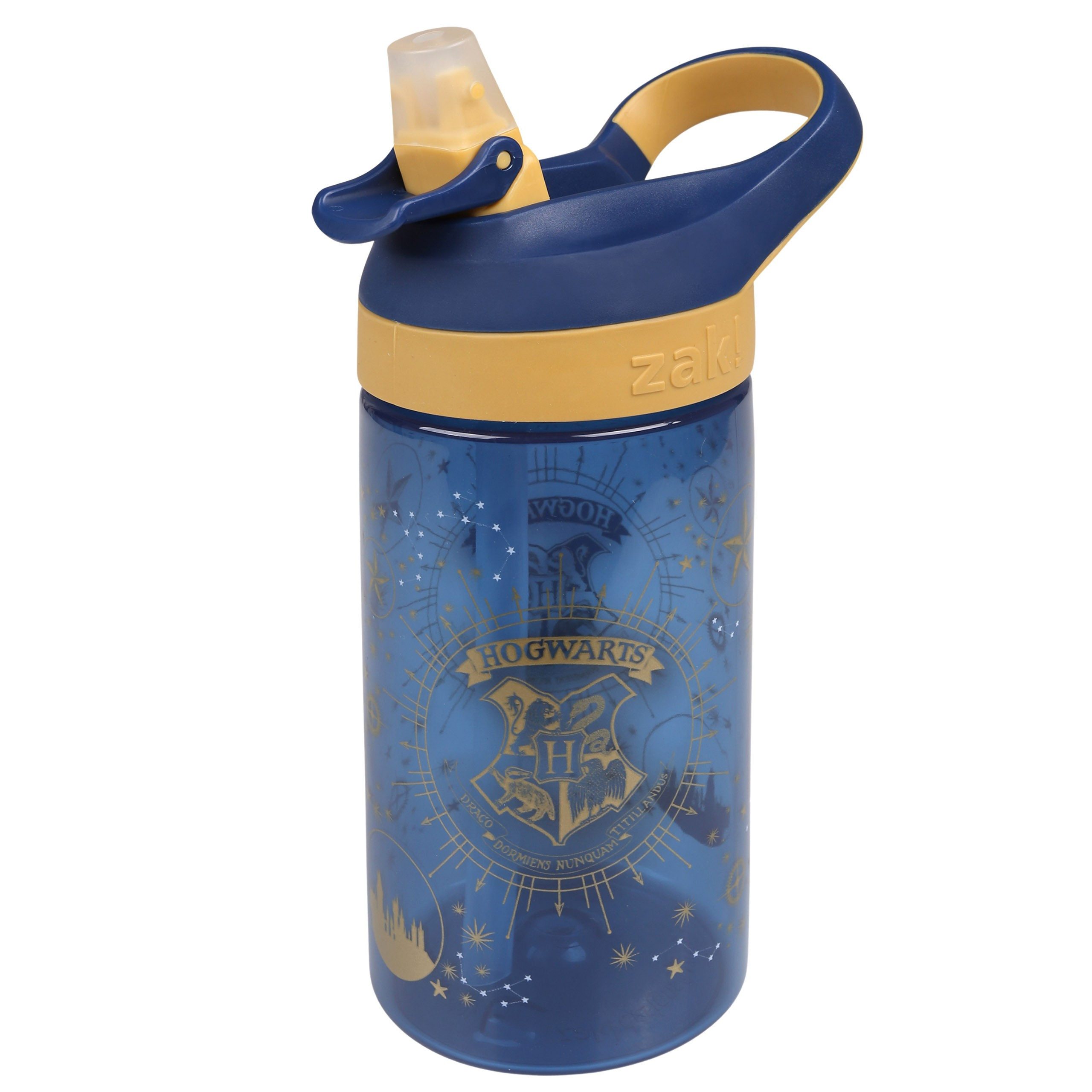 Harry Potter Trinkflasche Harry Potter Hogwarts Trinkflasche mit Mundstück und Griff, 450 ml