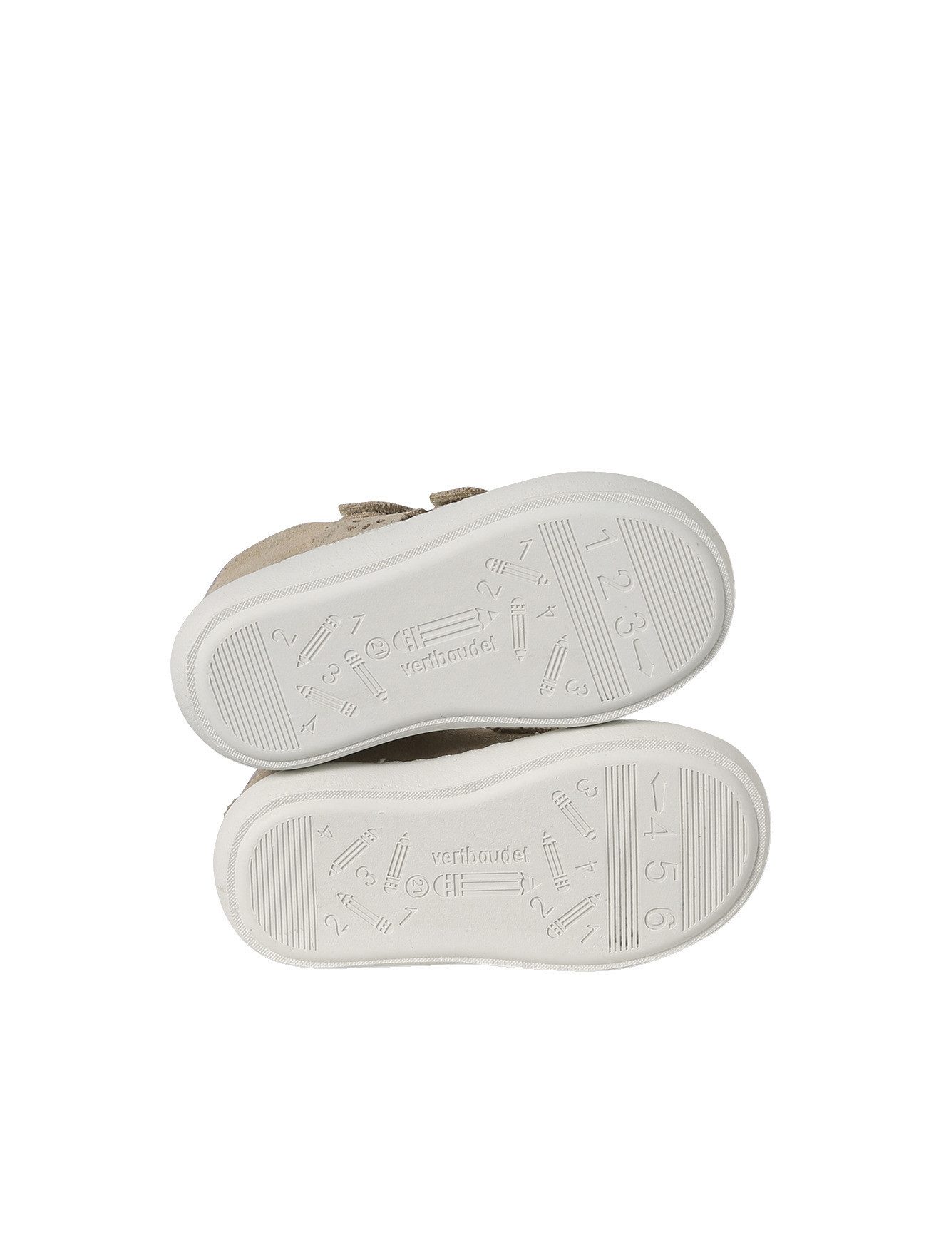 vertbaudet Baby Klett-Sneakers aus Leder Babystiefel