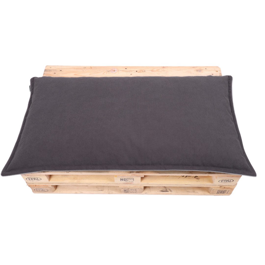 TexDeko Palettenkissen TexDeko Cord Palettenkissen (Sitzkissen) wasserabweisend, (Maße: 120x80cm, 120x60cm, 120x50cm, 120x40cm)