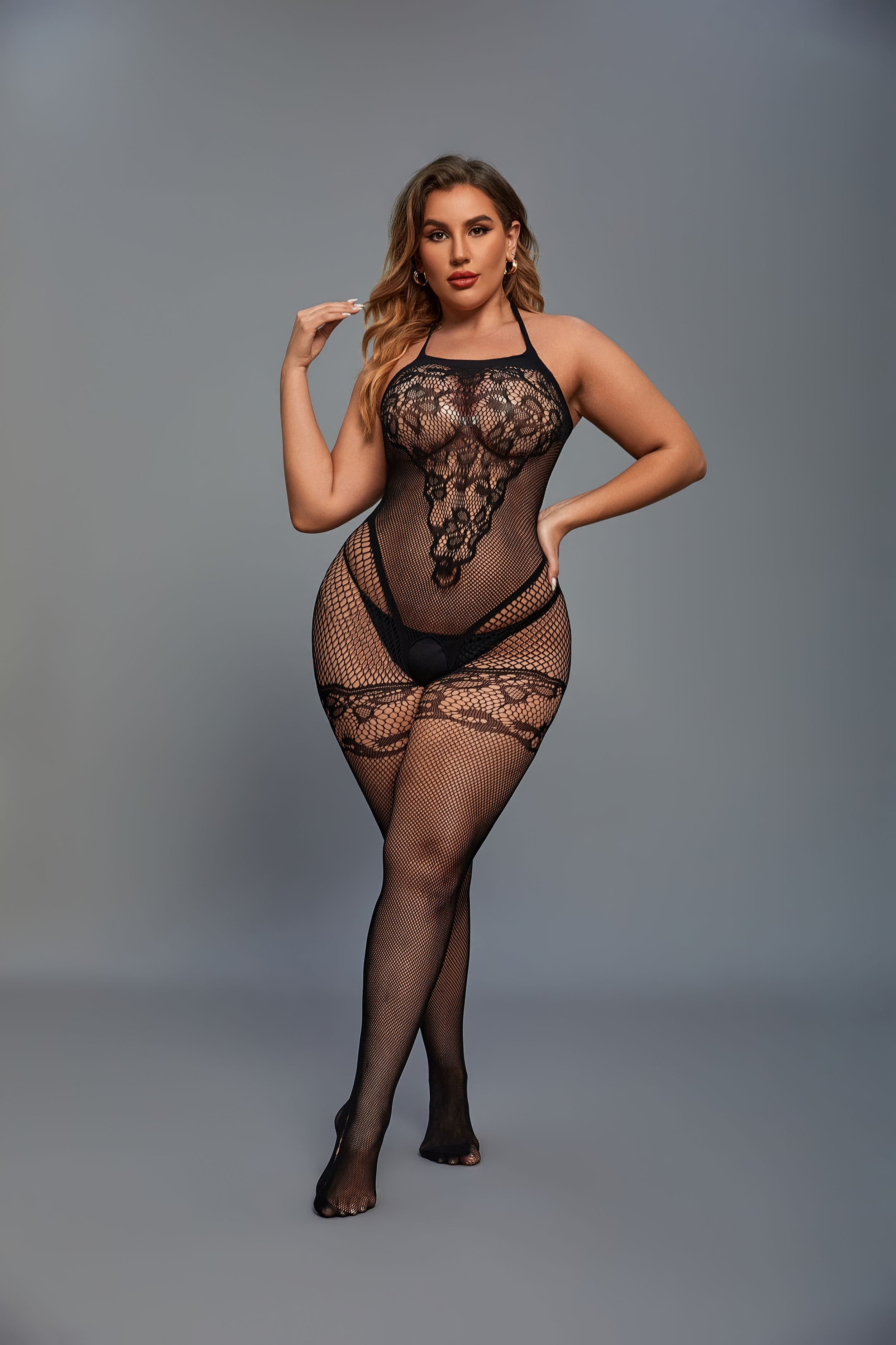 CHRISTINE LE DUC Body Catsuit Curvy - Schwarz günstig online kaufen
