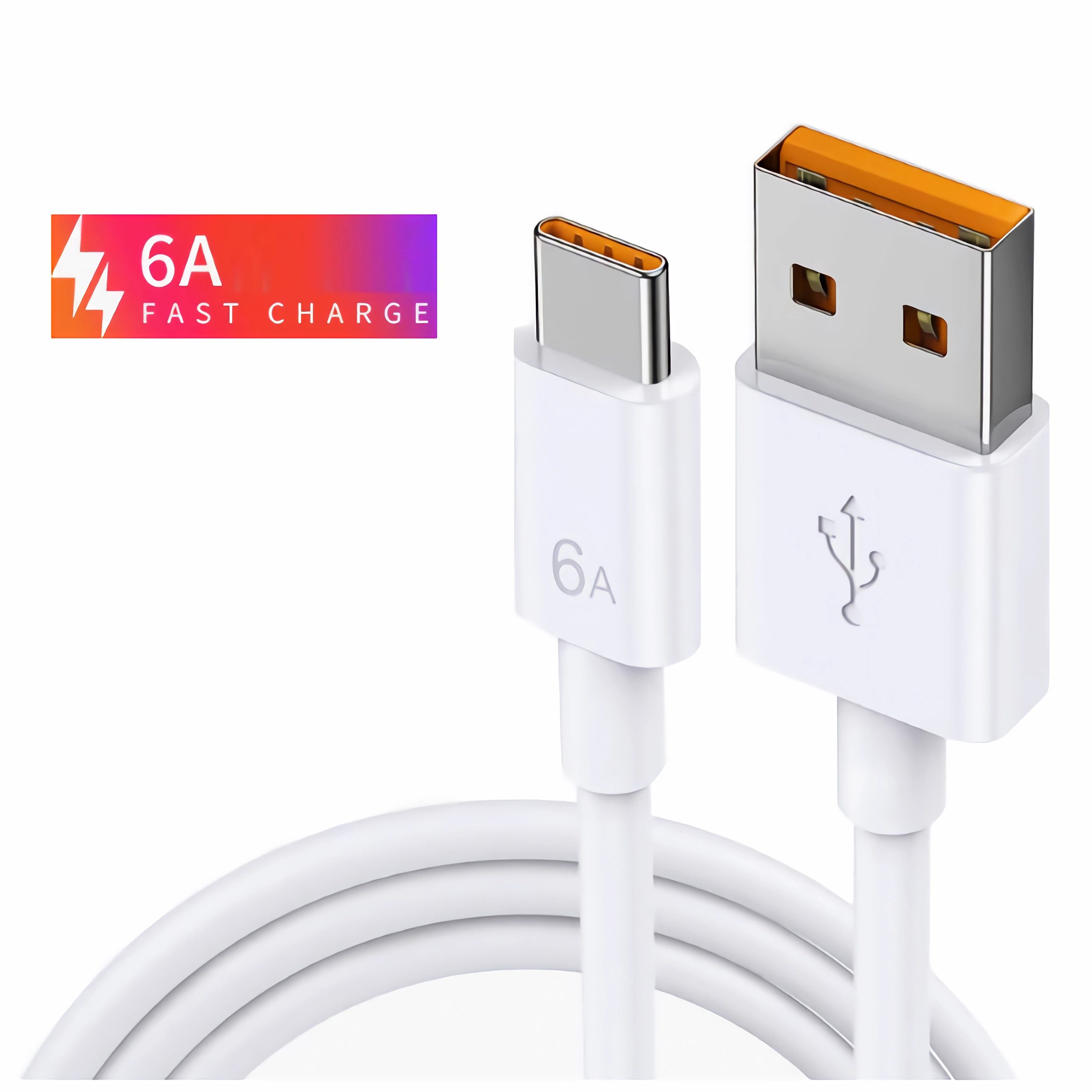 Bolwins K44 USB Kabel 3.0 A - USB C Stecker Datenkabel Schnell Ladekabel 6A USB-Kabel, USB 3.0 Typ A Stecker, USB 3.1 Typ C Stecker (100 cm), Unterstützt SuperSpeed USB 5Gbps und Schnellladen