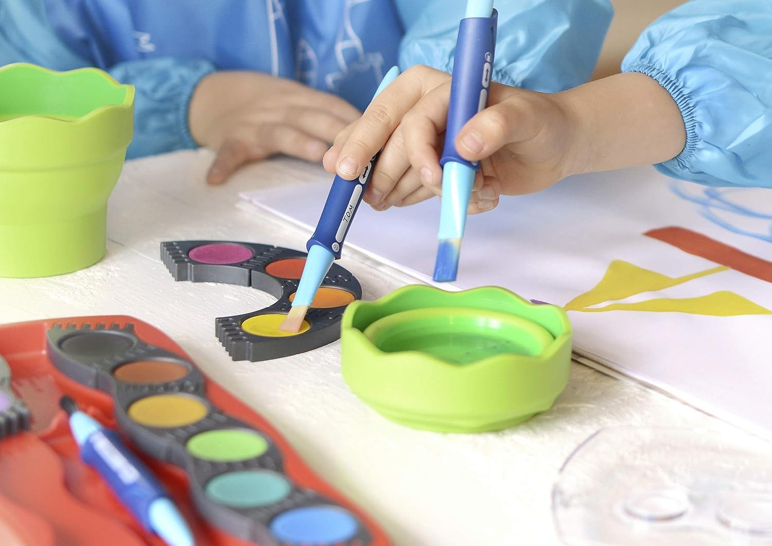Faber-Castell Malschürze Faber-Castell Malschürze Kinder blau