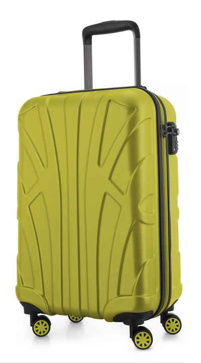 Suitline Handgepäckkoffer S1, 4 Rollen, Robust, Leicht, TSA Zahlenschloss, 55 cm, 33 L Packvolumen