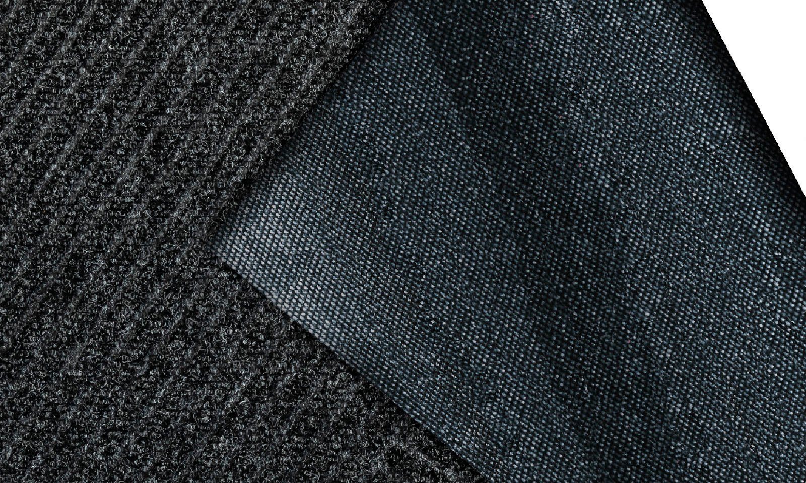 Fußmatte Stripes, wash+dry by Höhe: dark/grey rechteckig, 8 mm, dezentes Streifen Design, waschbar Schmutzfangmatte, Kleen-Tex