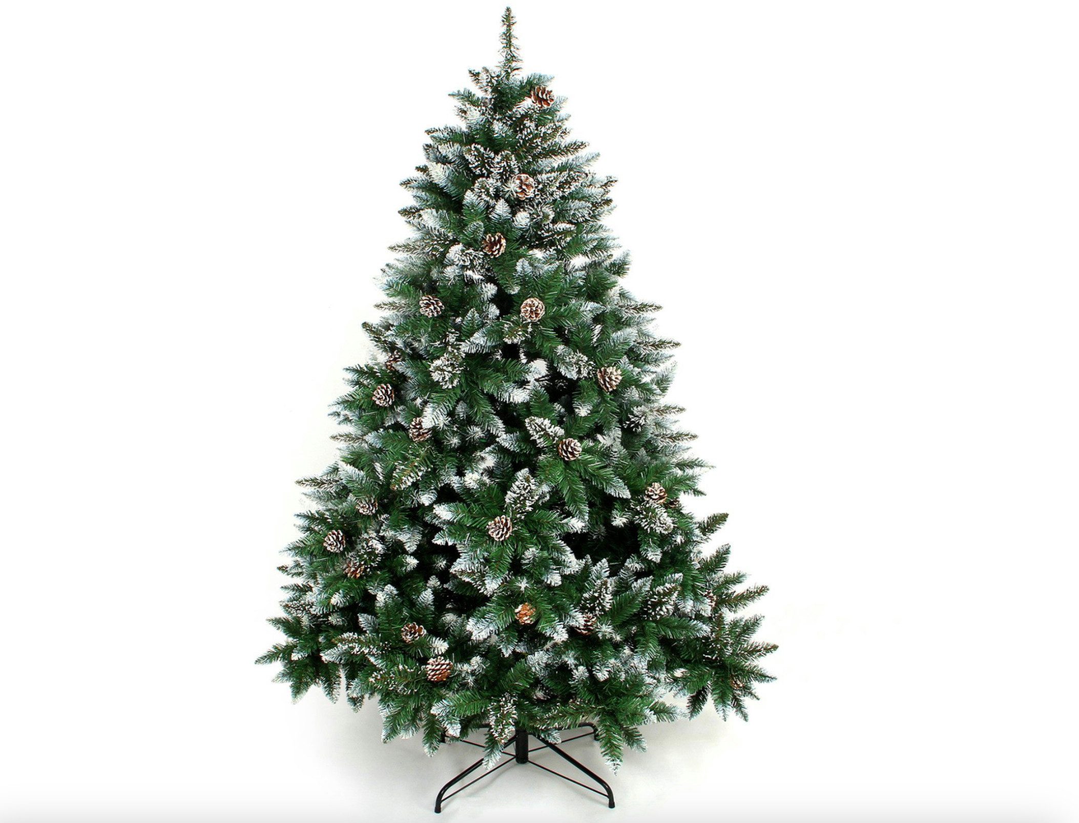Künstlicher Weihnachtsbaum Künstlicher Weihnachtsbaum Künstlicher Tannenbaum mit Schnee