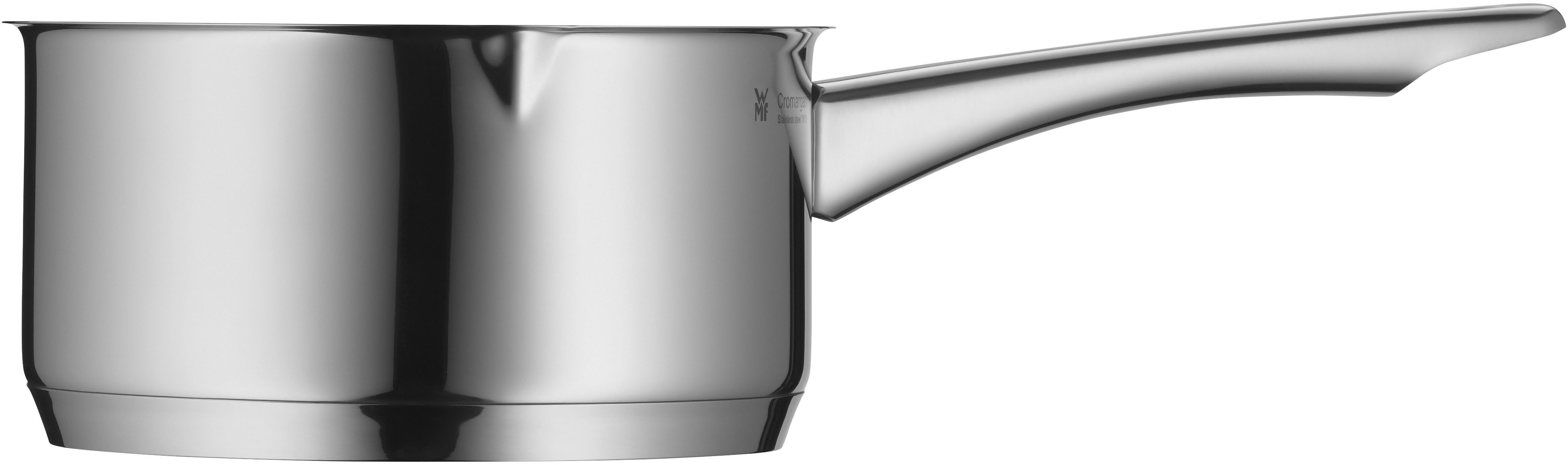 WMF Kasserolle WMF, Cromargan® Edelstahl Rostfrei 18/10 (1-tlg), mit Schnaupe, Schüttrand, für alle Herdarten, rostfrei, Stielgriff