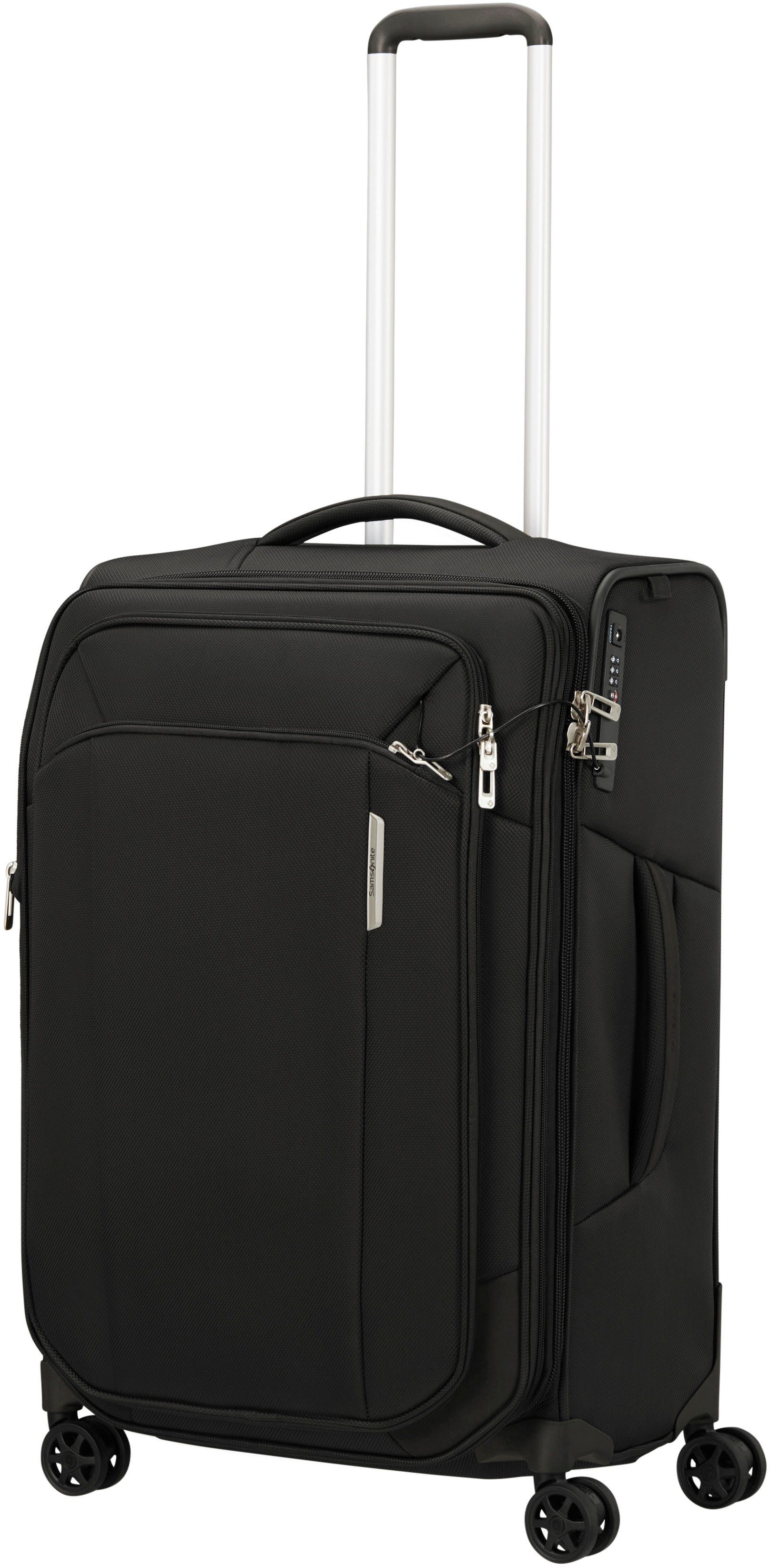 Samsonite Weichgepäck-Trolley RESPARK exp, verschiedene Größen und Farben, 4 Rollen, voll gefütterter Innenraum, mit Packgurten und Trennwand