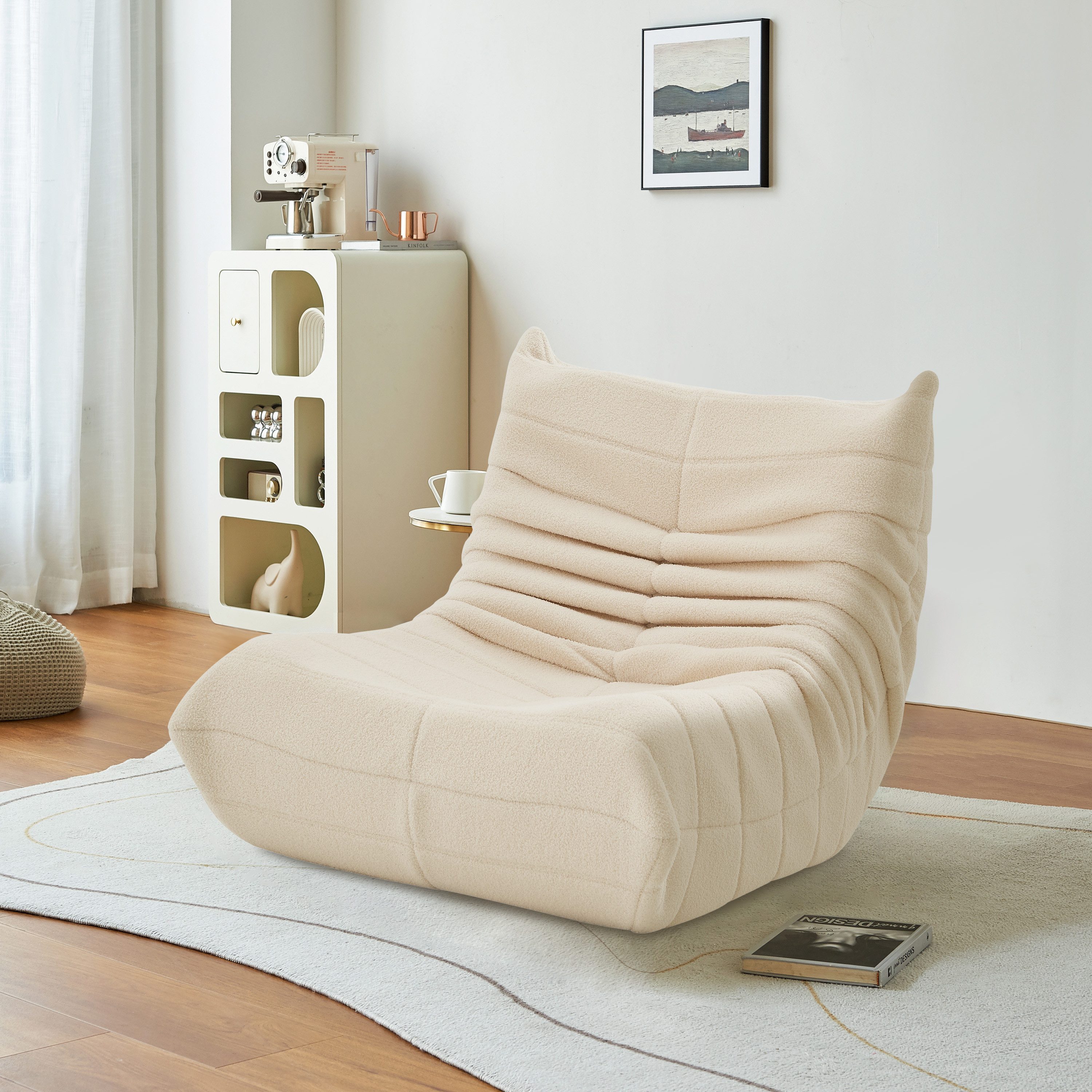 Furnishings Home Loungesessel Sitzsack Relax Sessel, Sitzsack-Sofastuhl, Einzelsofa, Sitzsacksofa (1-St., ideale Sitzgelegenheit für Entspannung), für Schlafzimmer Wohnzimmer Flur