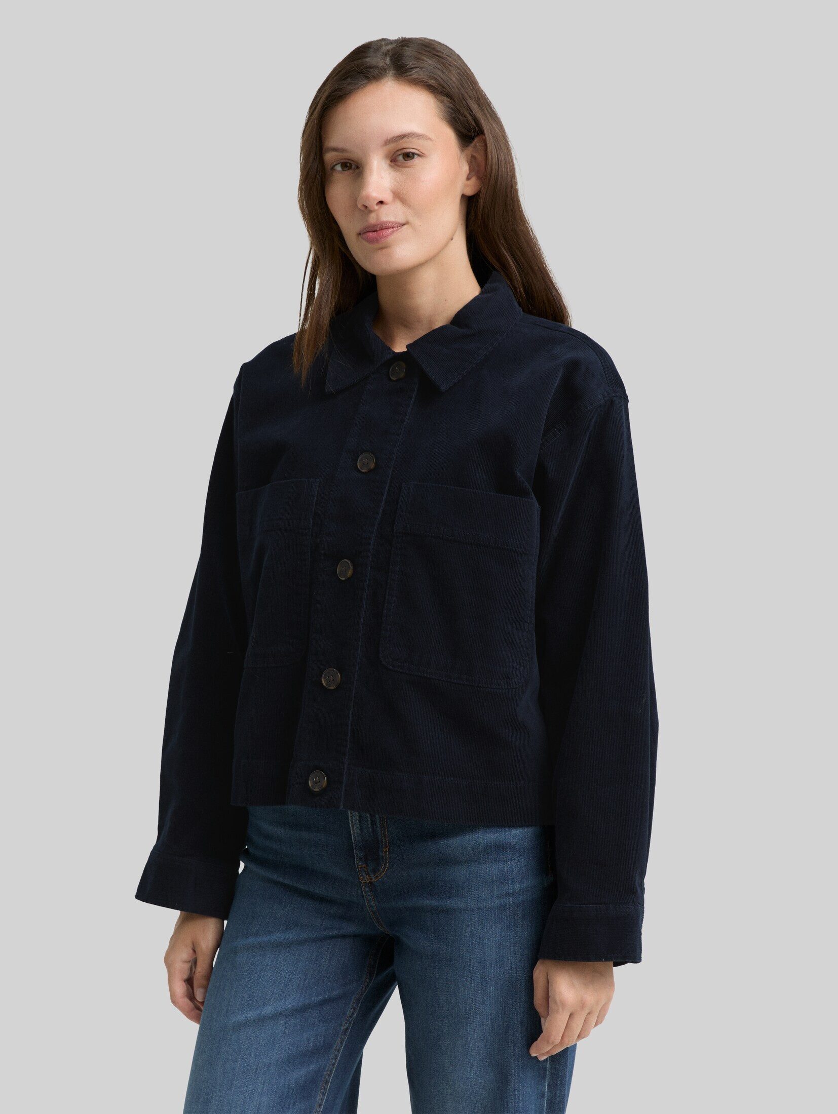 TOM TAILOR Jackenblazer Blazer Oversize Cordjacke