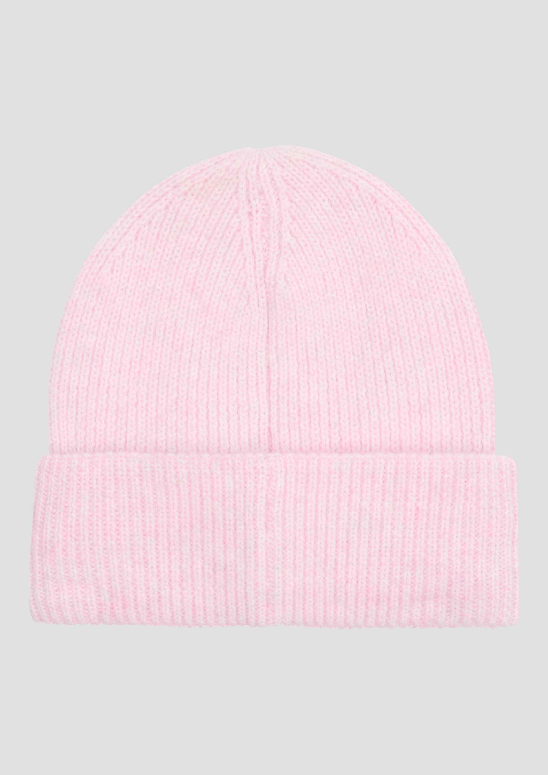 s.Oliver Strickmütze Mütze Strickbeanie aus Wollmix