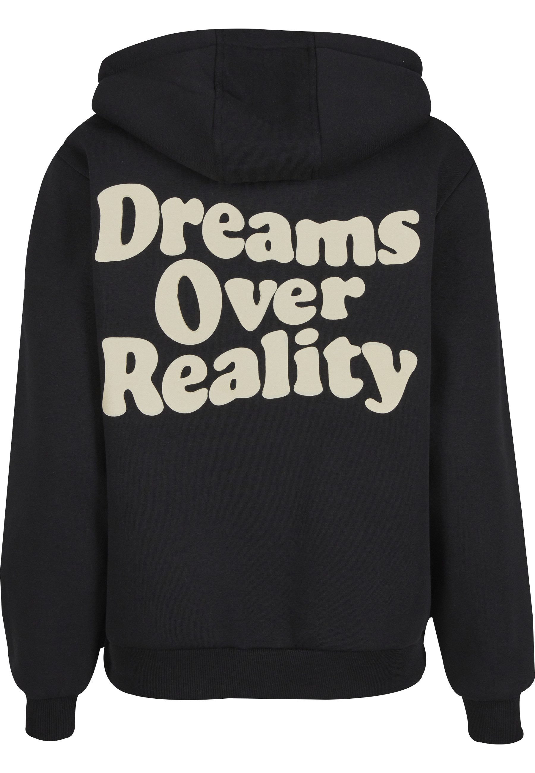 Miss Tee Kapuzensweatshirt Miss Tee Dreams Over Reality Ladies Fluffy Hoody günstig online kaufen