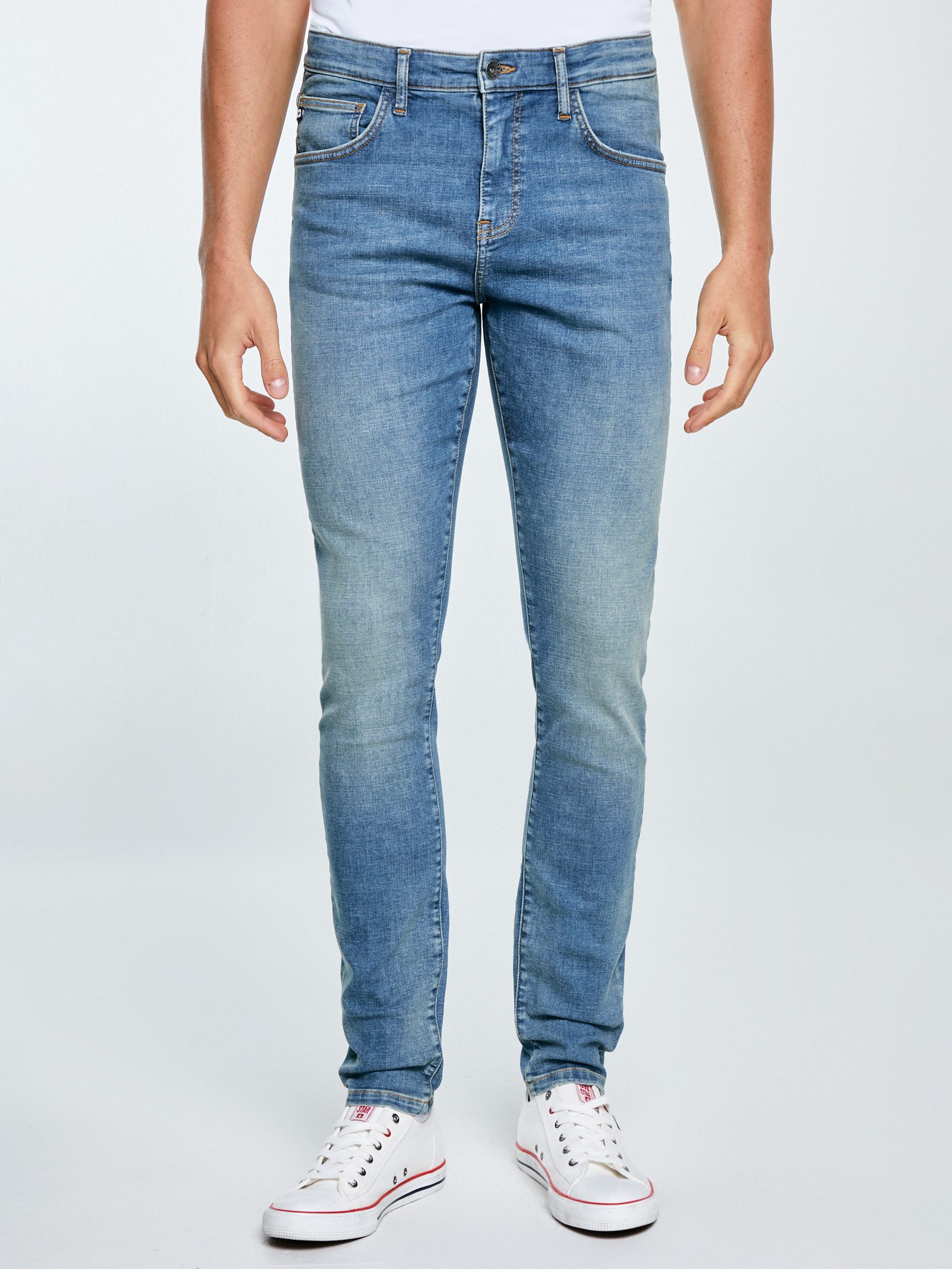 BIG STAR Skinny-fit-Jeans DERIC HIGH WAIST hohe Leibhöhe