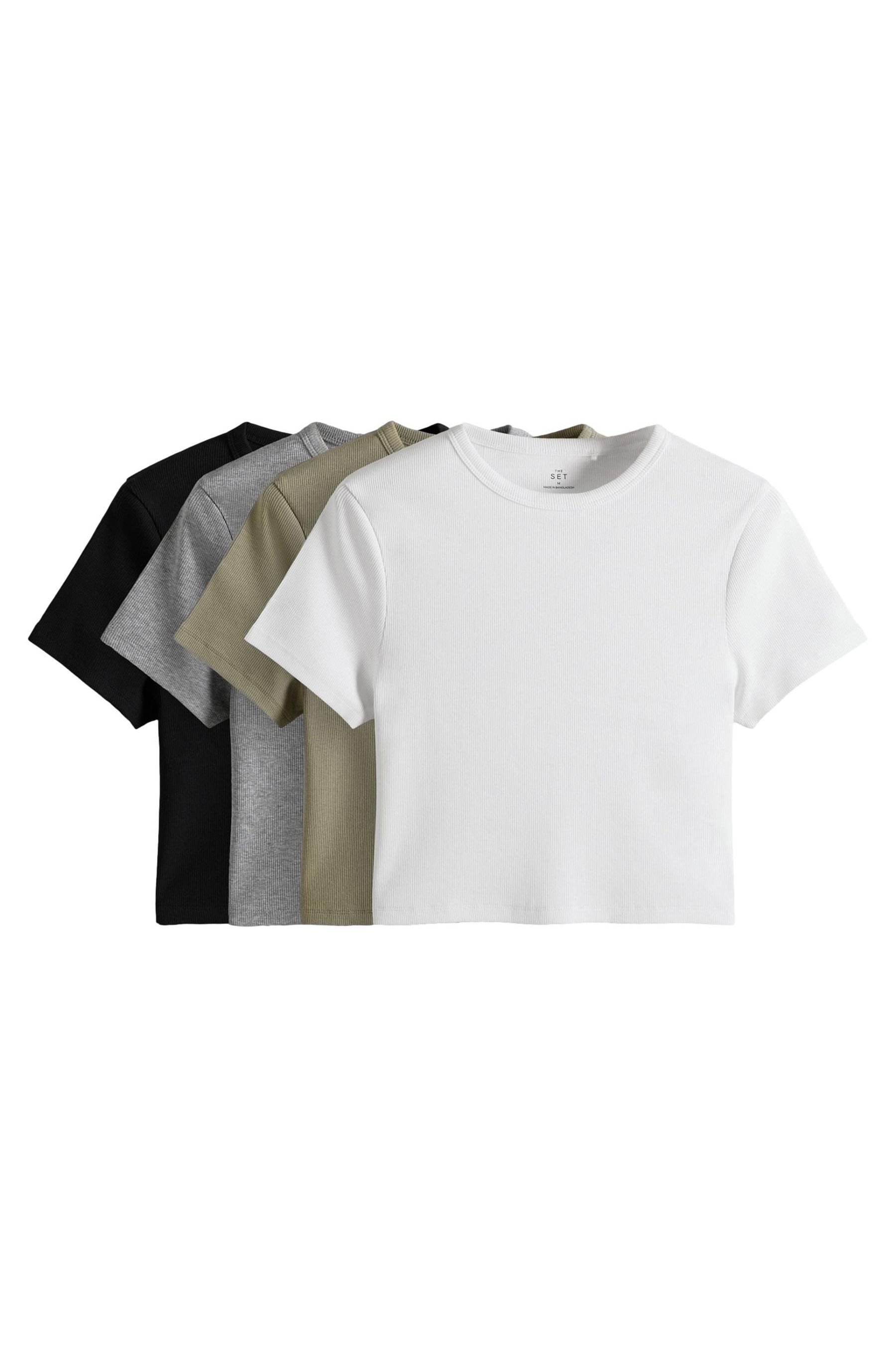 The Set T-Shirt 4er-Pack The Set günstig online kaufen
