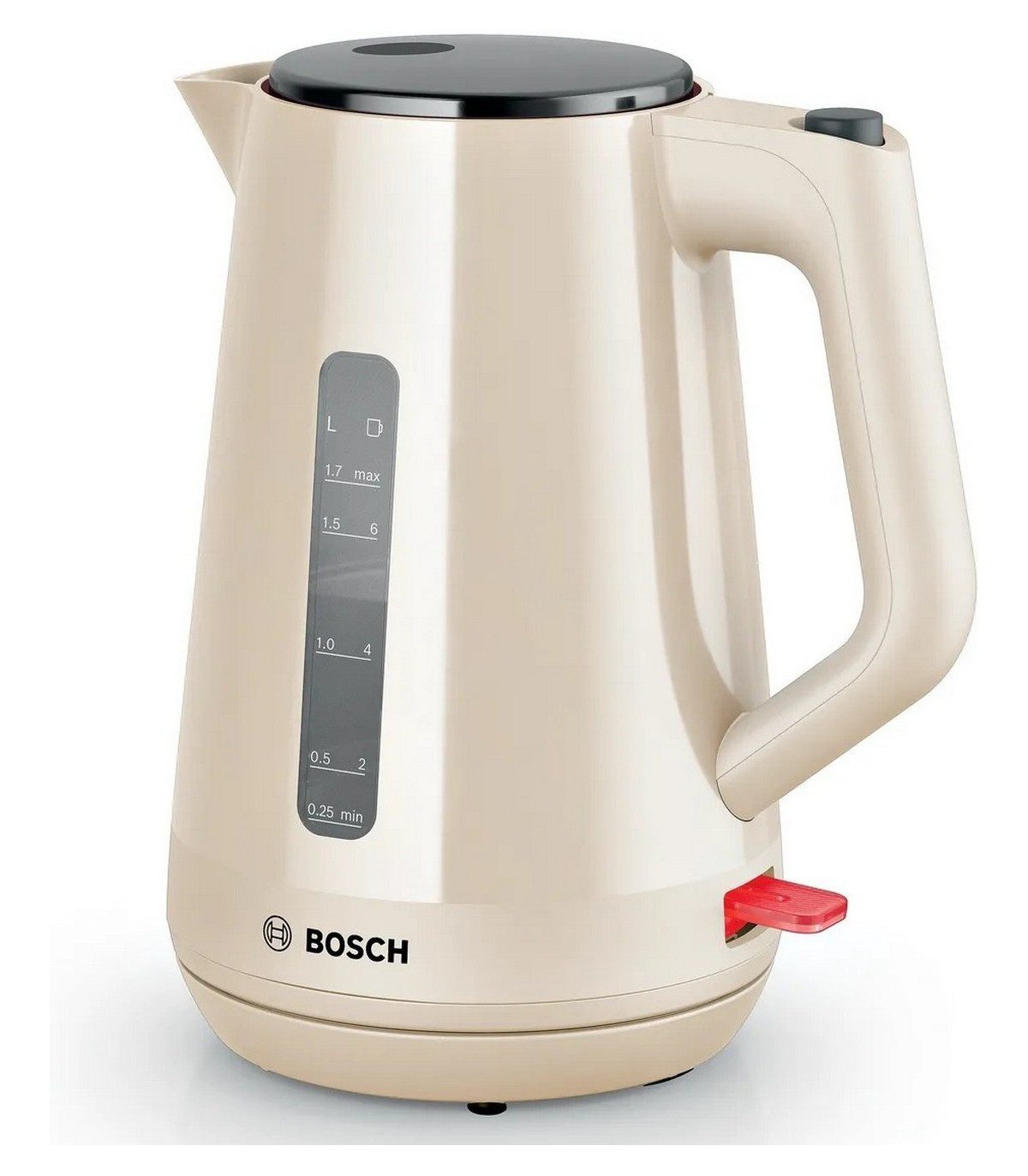 Wasserkocher mit 2400 Watt und 1,7 Liter Kapazität für schnelles Erhitzen