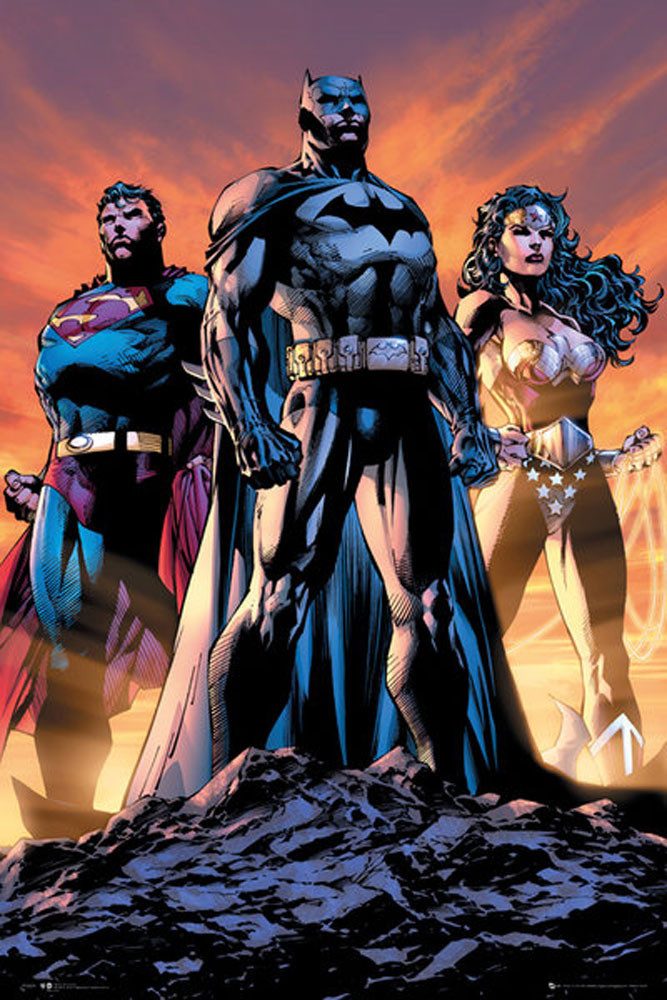 Poster DC Comic - Poster - Justice League Trio