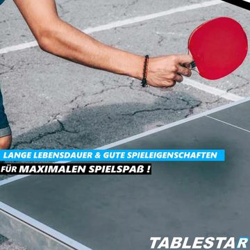 MAVURA Tischtennisschläger TABLESTAR Tischtennis Schläger Profi Set Tischtennisschläger, Tischtennis 2 Schläger mit 2 Bällen Set Ping Pong