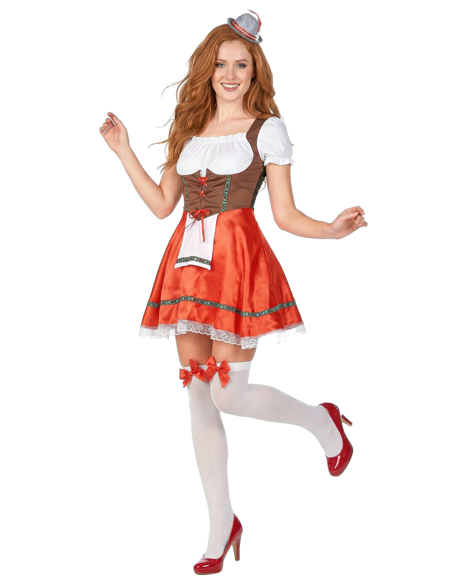 JADEO Kostüm Bayerin Dirndl-Kostüm für Damen