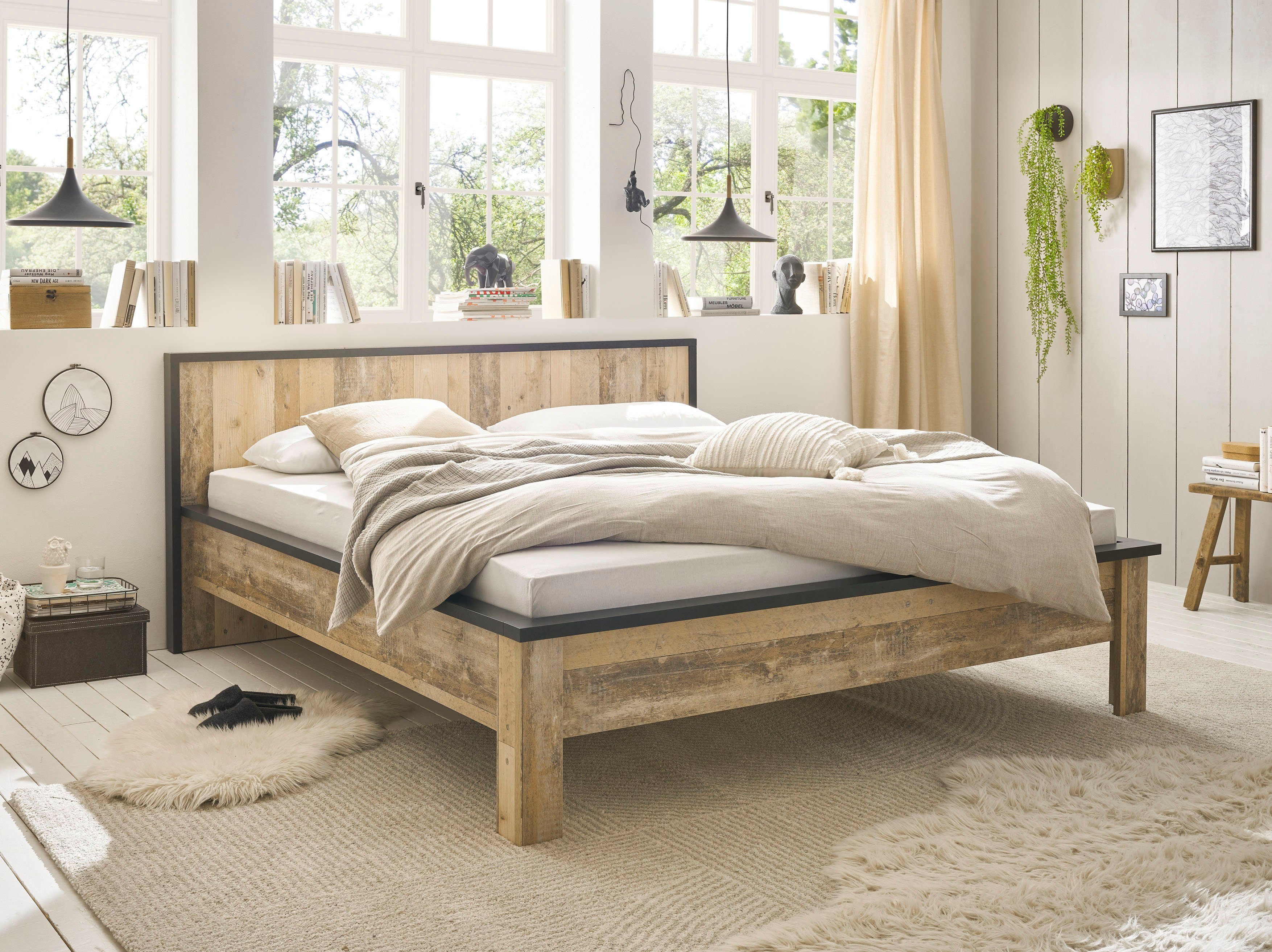 Home affaire Einzelbett SHERWOOD Liegefläche 90/140 günstig online kaufen